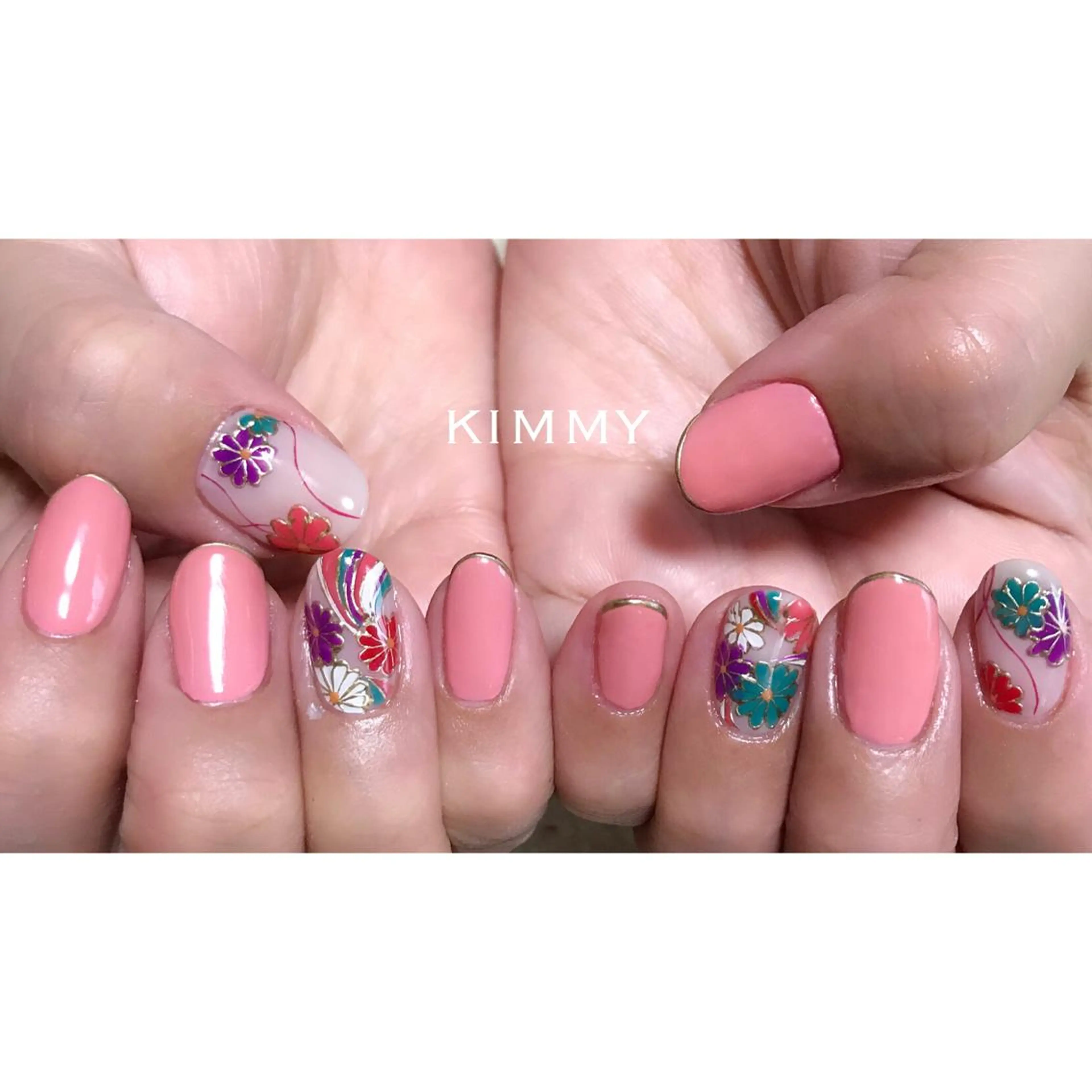 ネイル ハンドネイル kimmy nailsのネイルデザイン