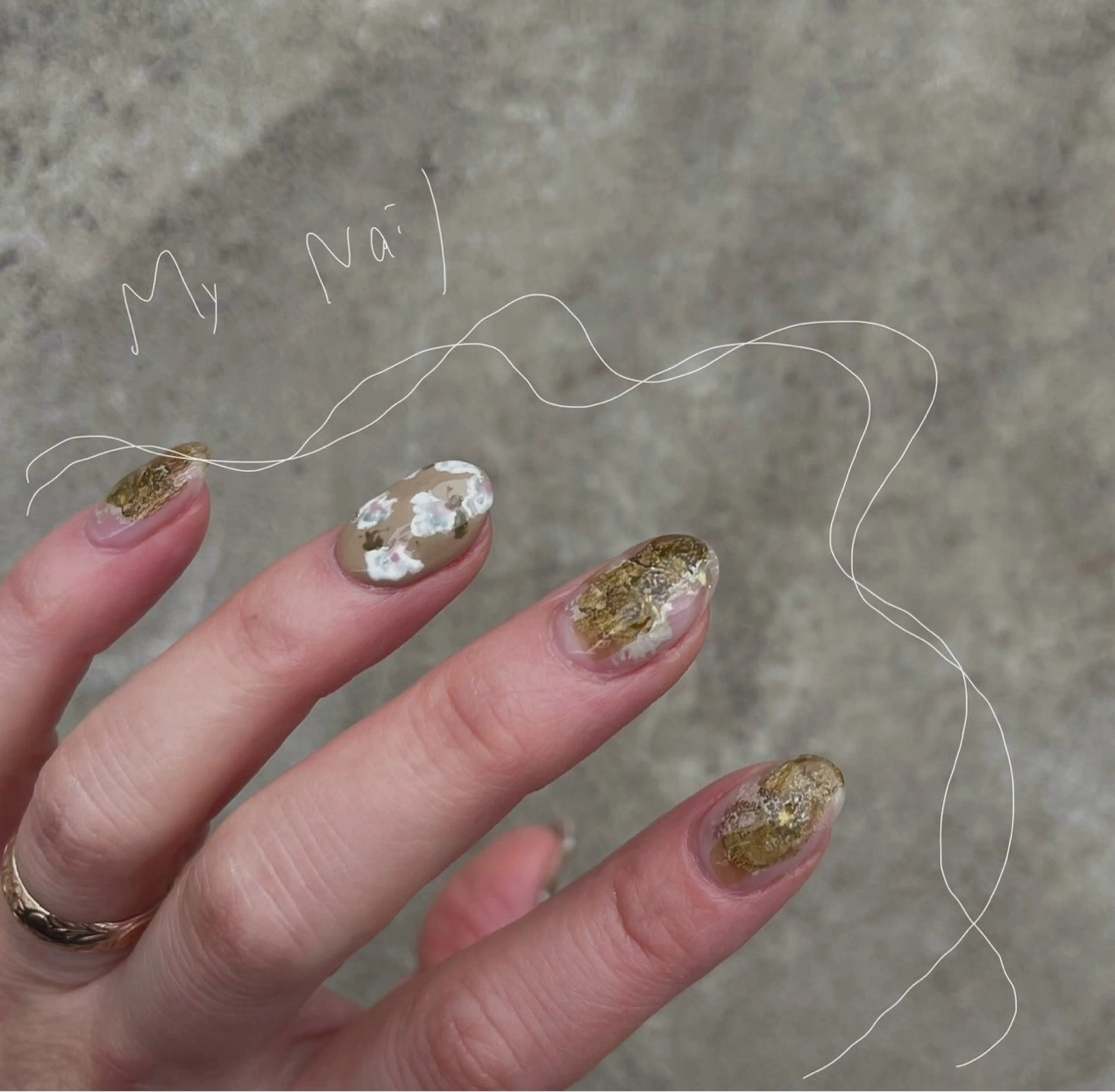 ネイル Bronze  Ship ＊relaxation saron＊所属・S a k iのその他イメージ