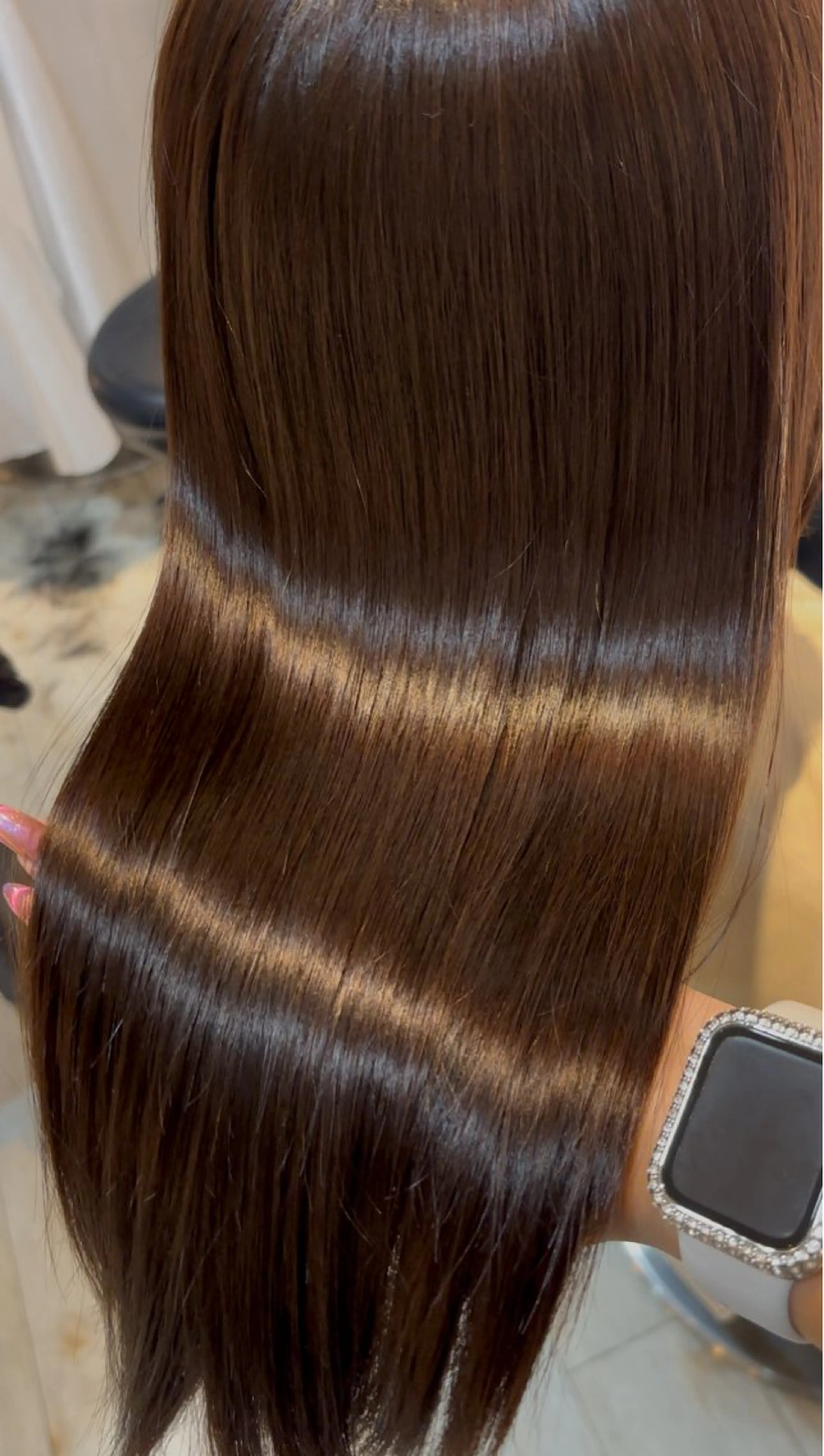 カラー ブラウンカラー 透明感カラー ココアブラウン 髪質改善 カット ヘアカラー トリートメント miyu/ボブ/ 透明感カラー/栄のヘアスタイル