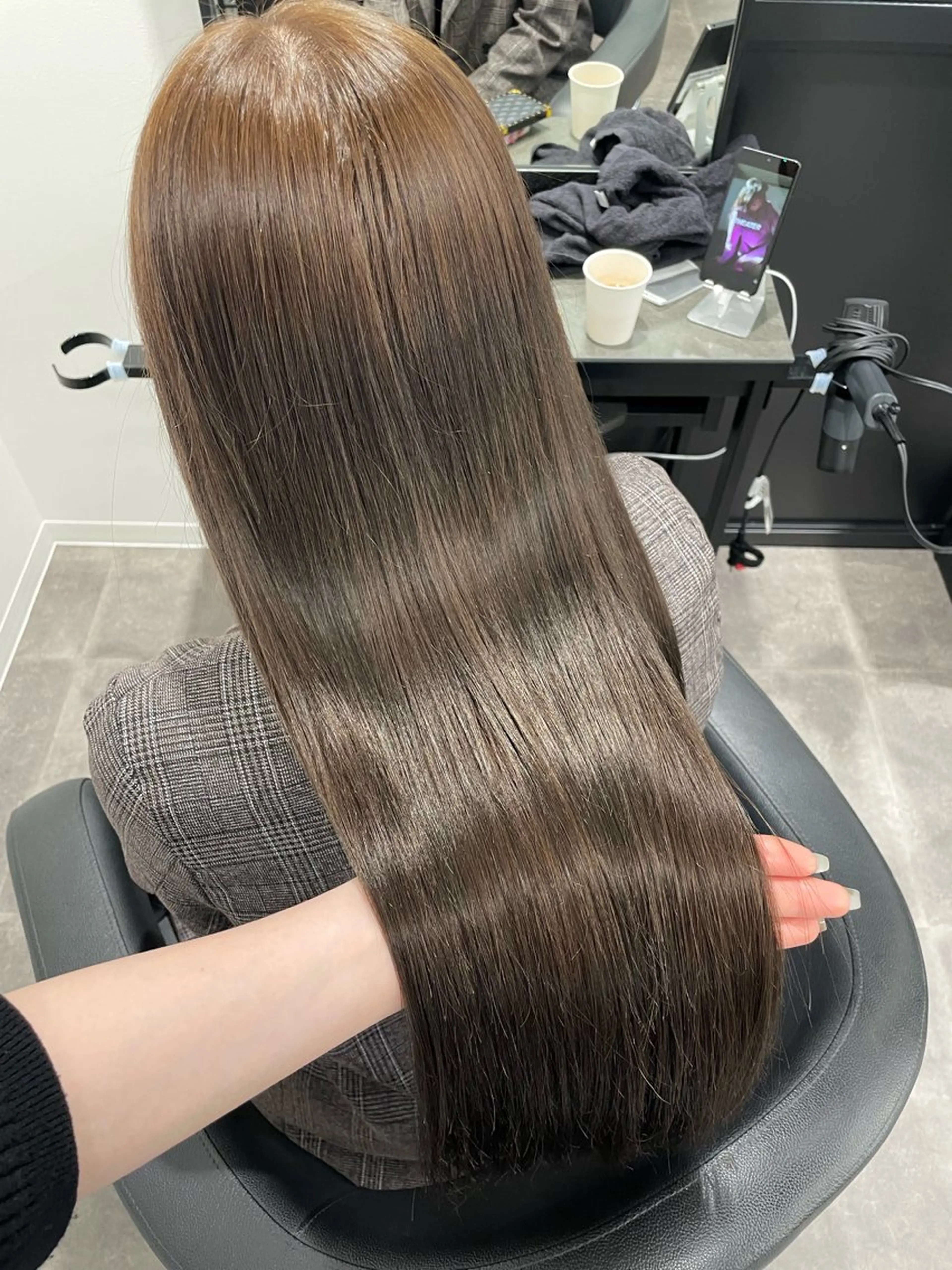 ロング カラー 🎀暖色/ラベンダー /paru🤍のヘアスタイル