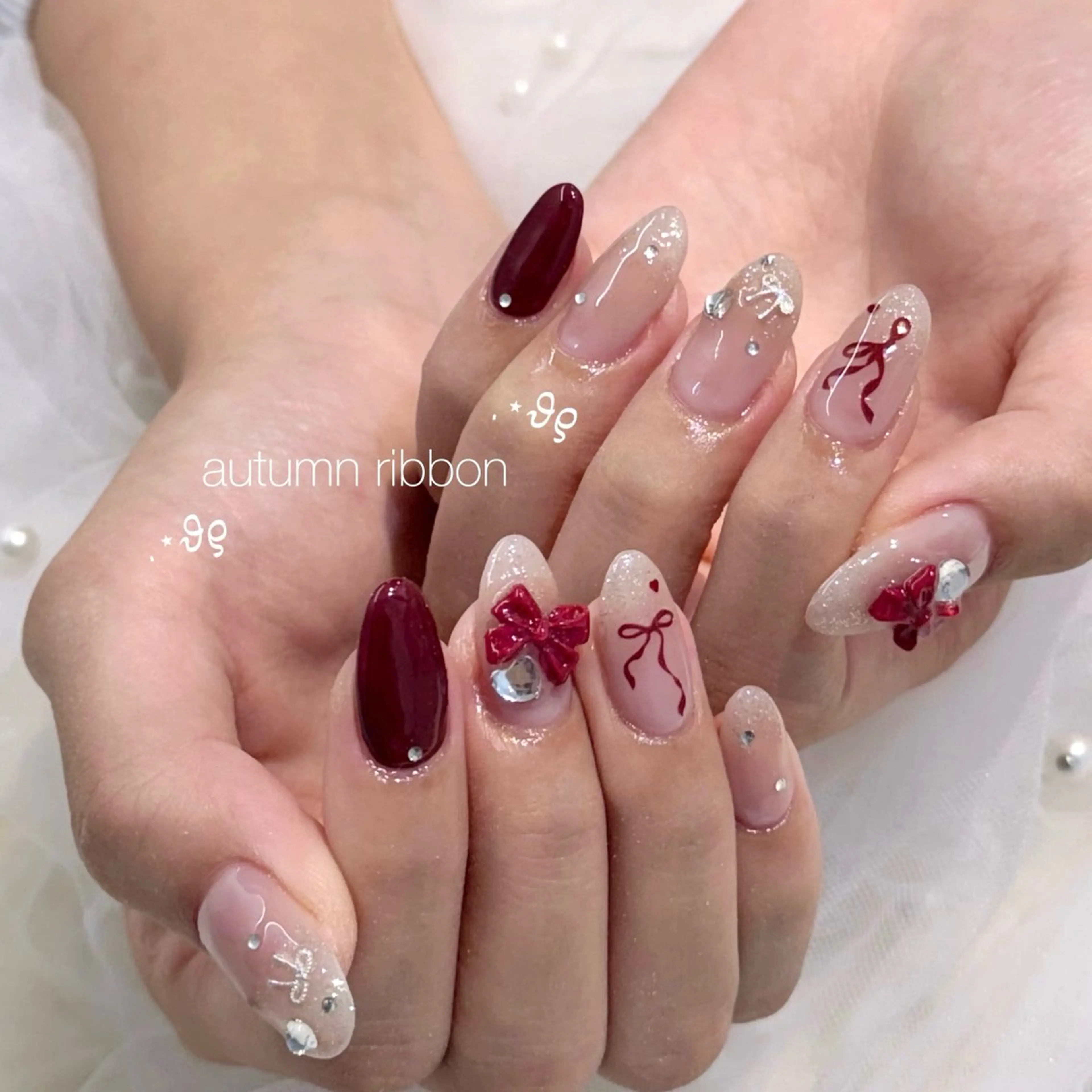 ネイル ハンドネイル ハンドケア Chizuru ☾ ໋のネイルデザイン