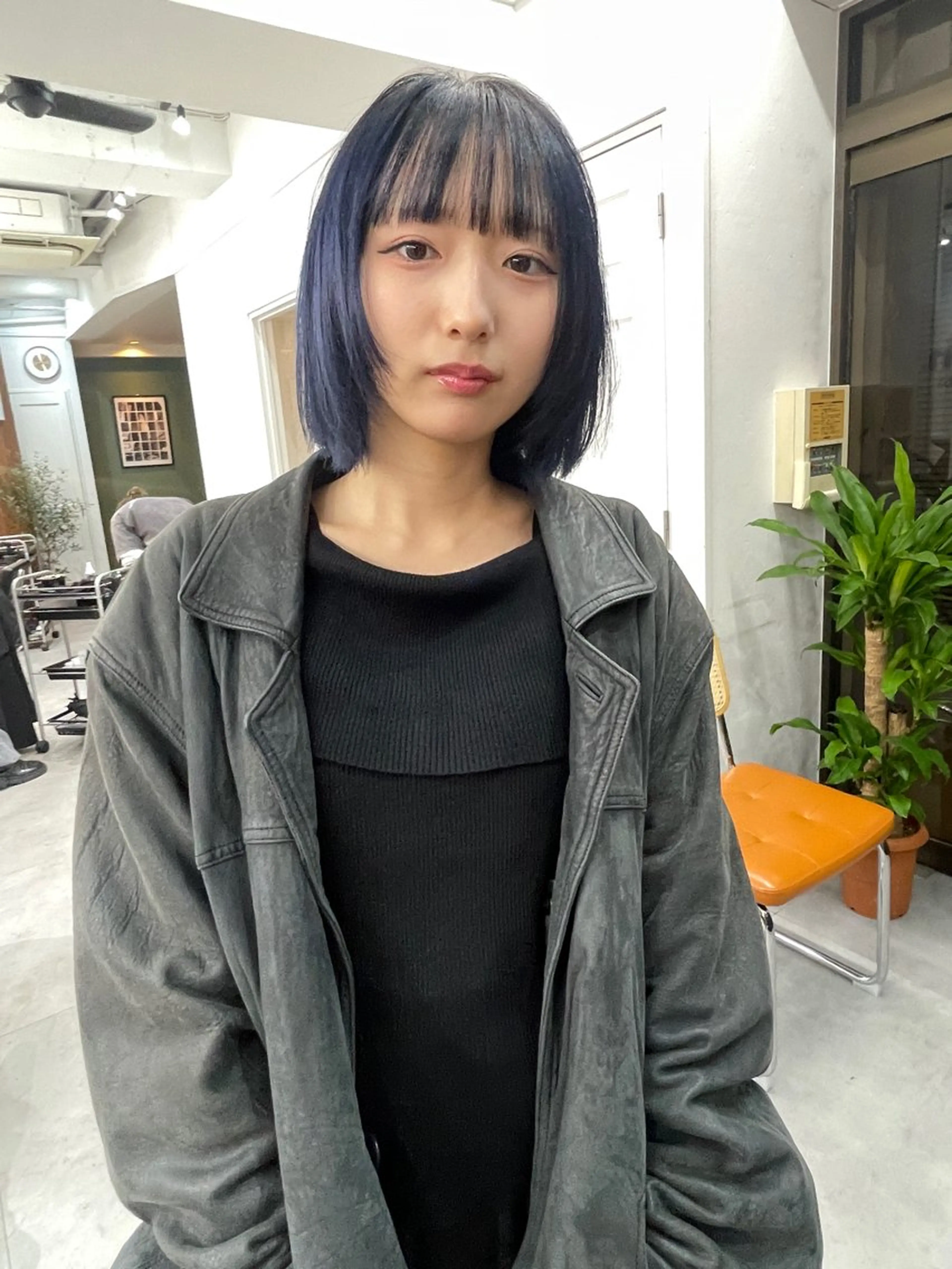 ショート カラー ボブ レイヤーカット カット ヘアカラー トリートメント レイヤー／似合わせ TAKUYAのヘアスタイル