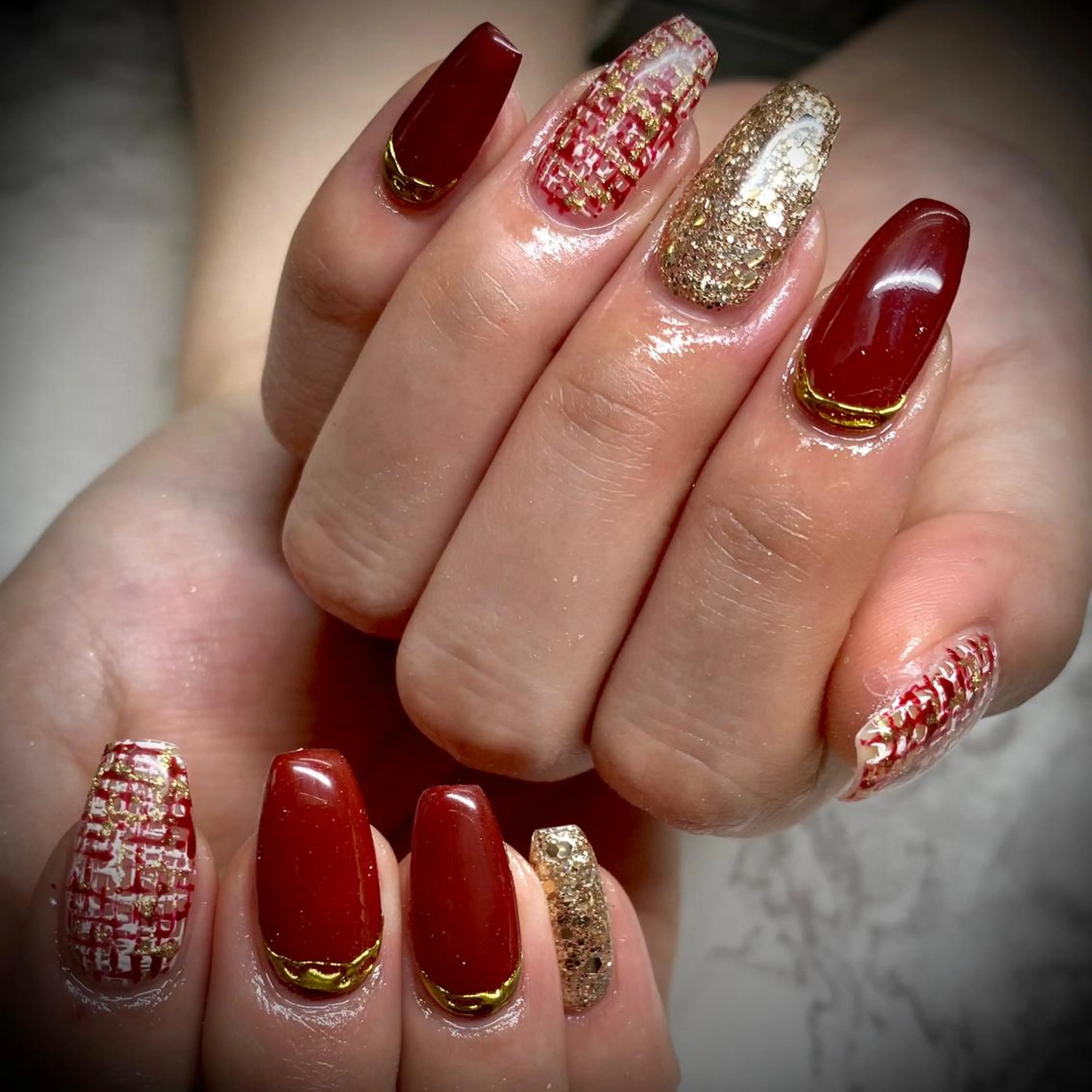 デザインコース☆アート5本​〜​6本の写真