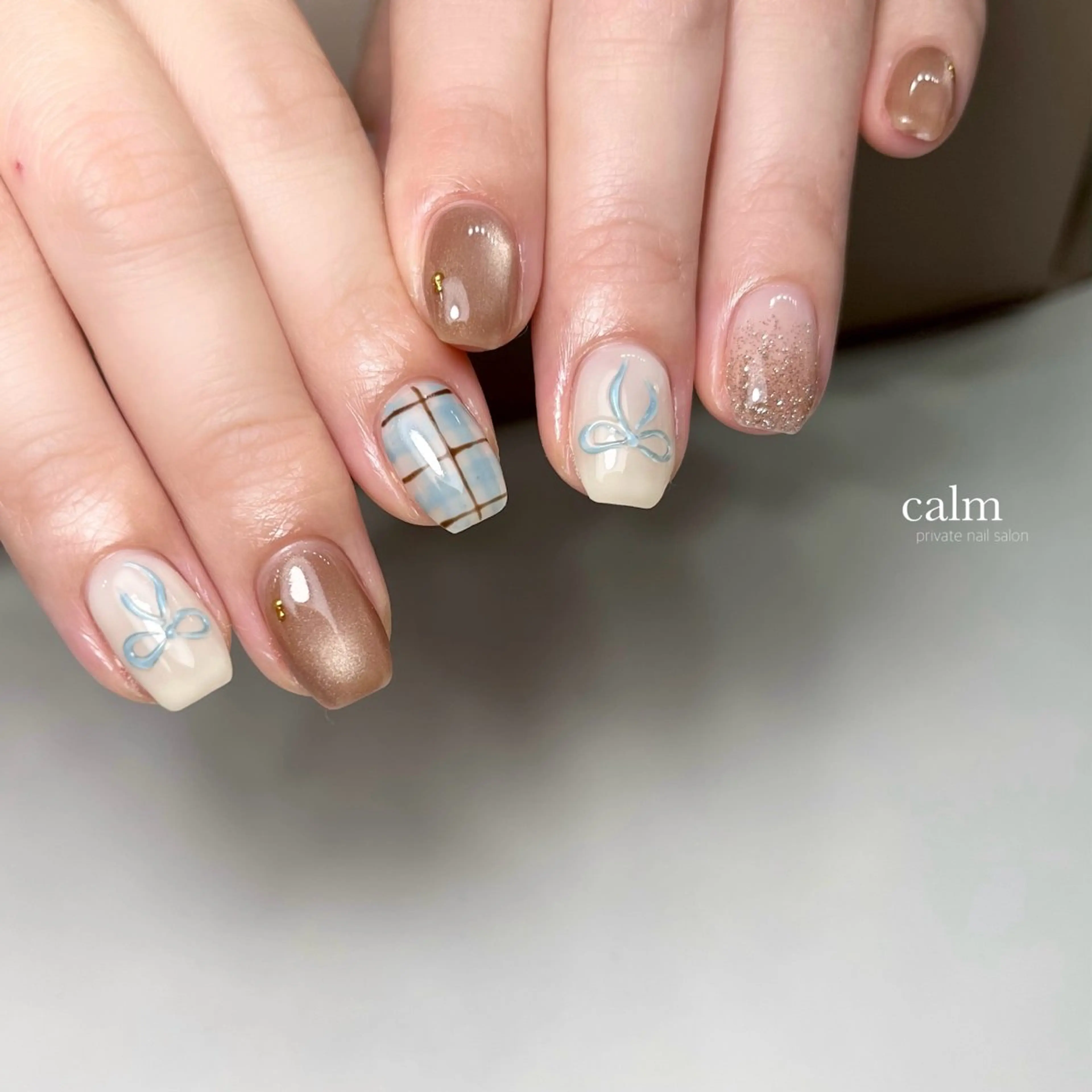 ネイル ハンドネイル calm 〔ｶｰﾑ〕のネイルデザイン