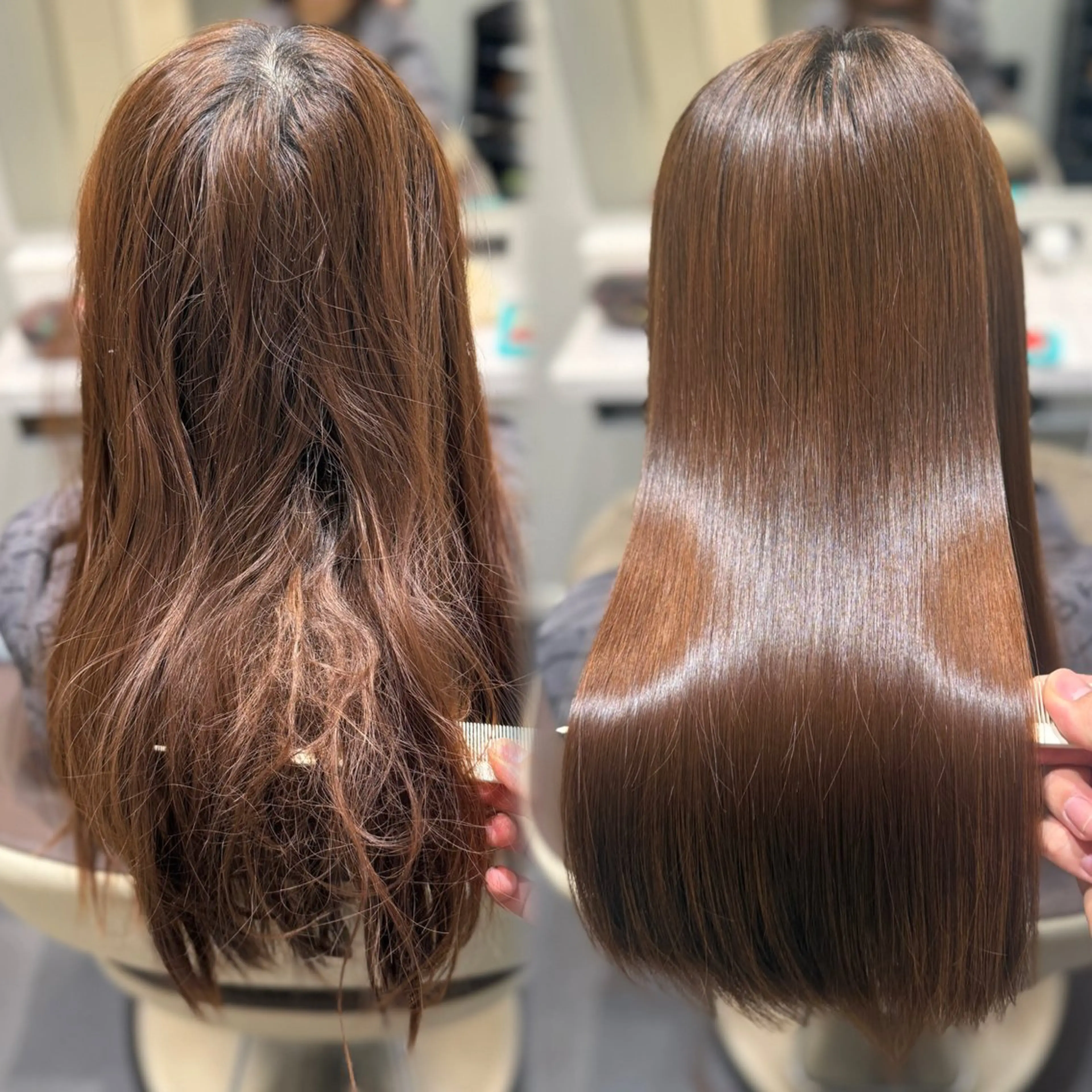 【髪質改善】✨縮毛矯正×トリートメント✨の写真