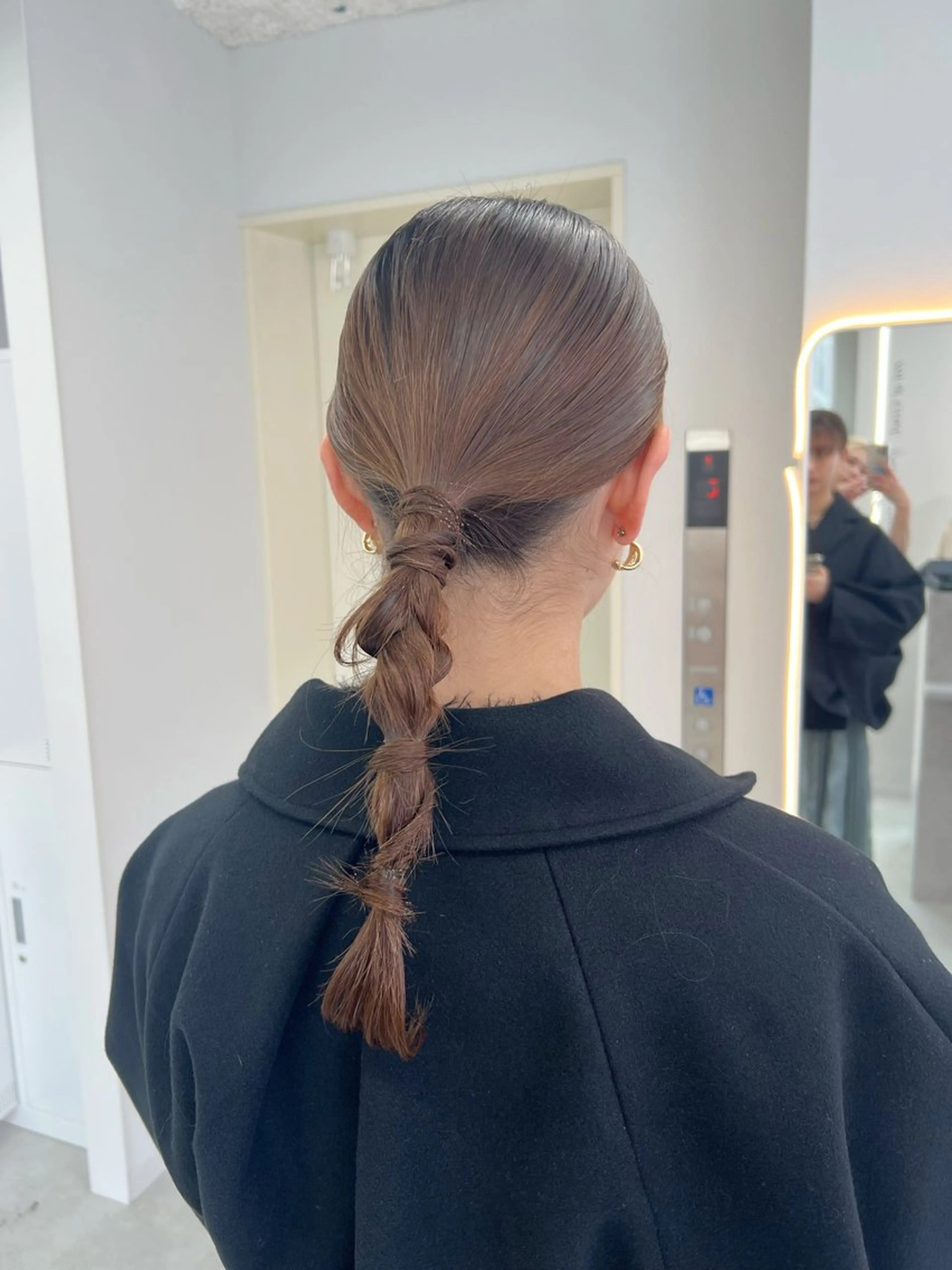 ヘアアレンジ ヘアセット maya レイヤーカットのヘアスタイル