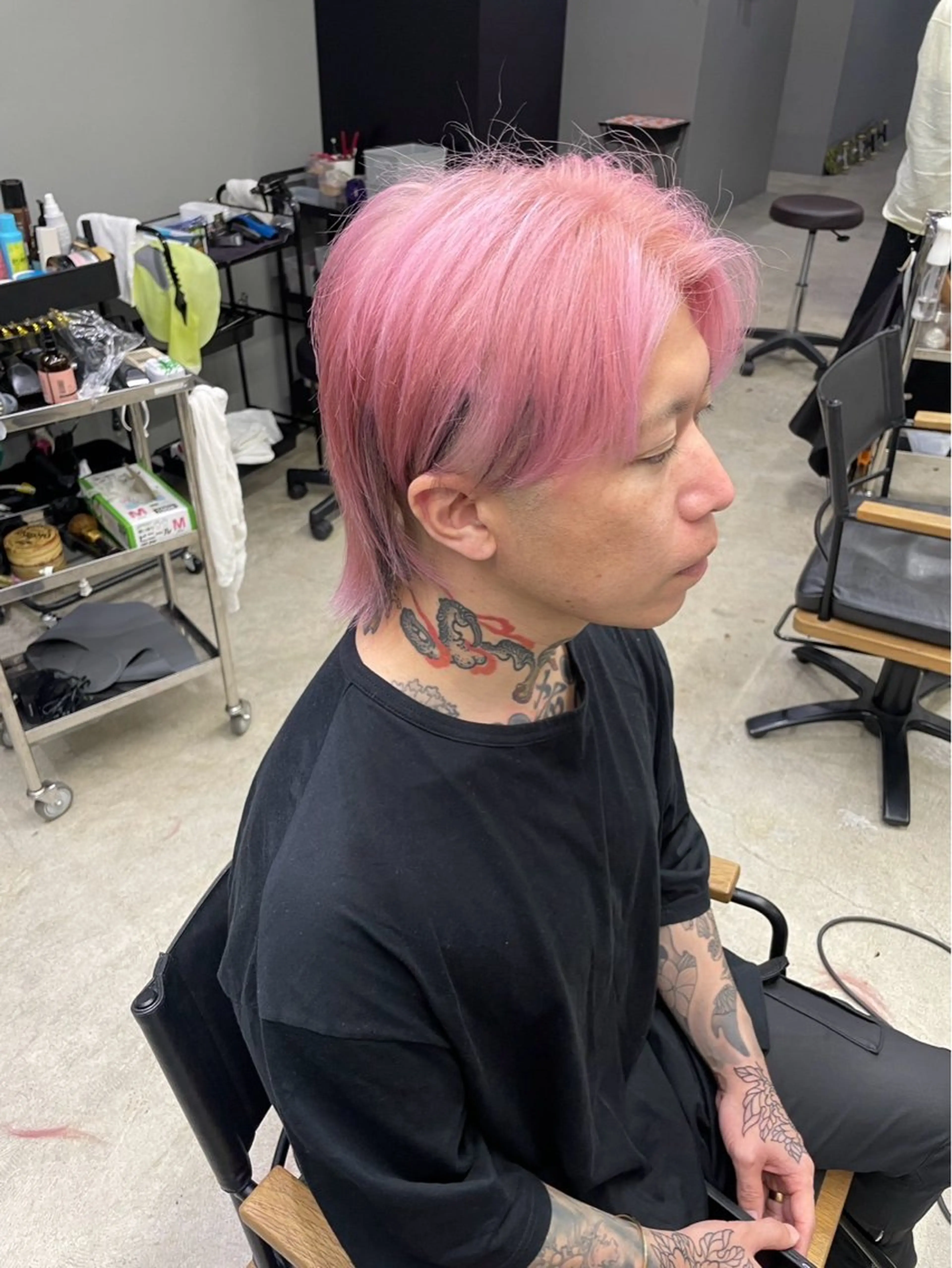 ショート カラー メンズ専門サロン wokeのヘアスタイル