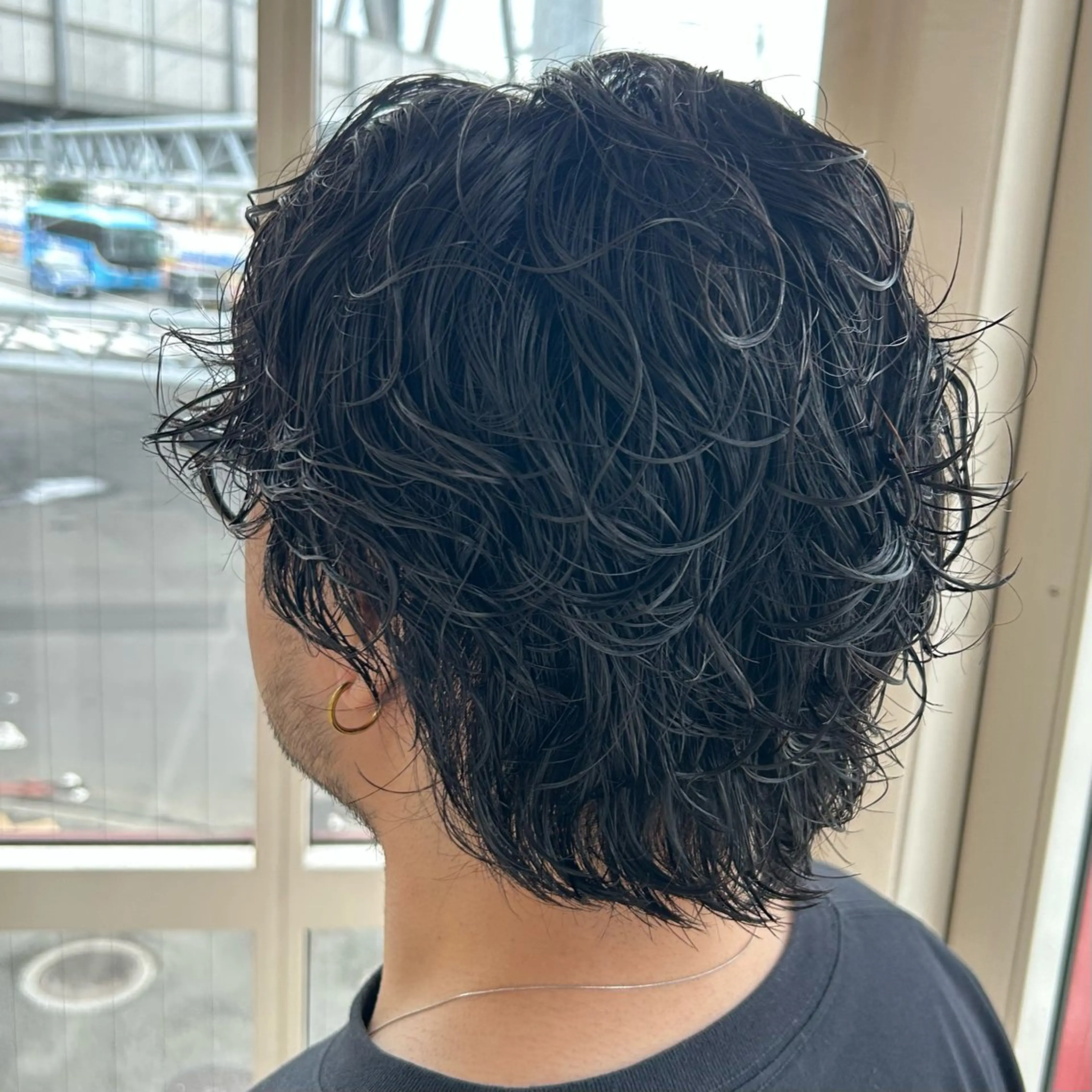 パーマ メンズ フェザーパーマ メンズパーマ 波巻きパーマ カット パーマ トリートメント yori所属・メンズパーマ/メンズ カット/たばたよしきのヘアスタイル