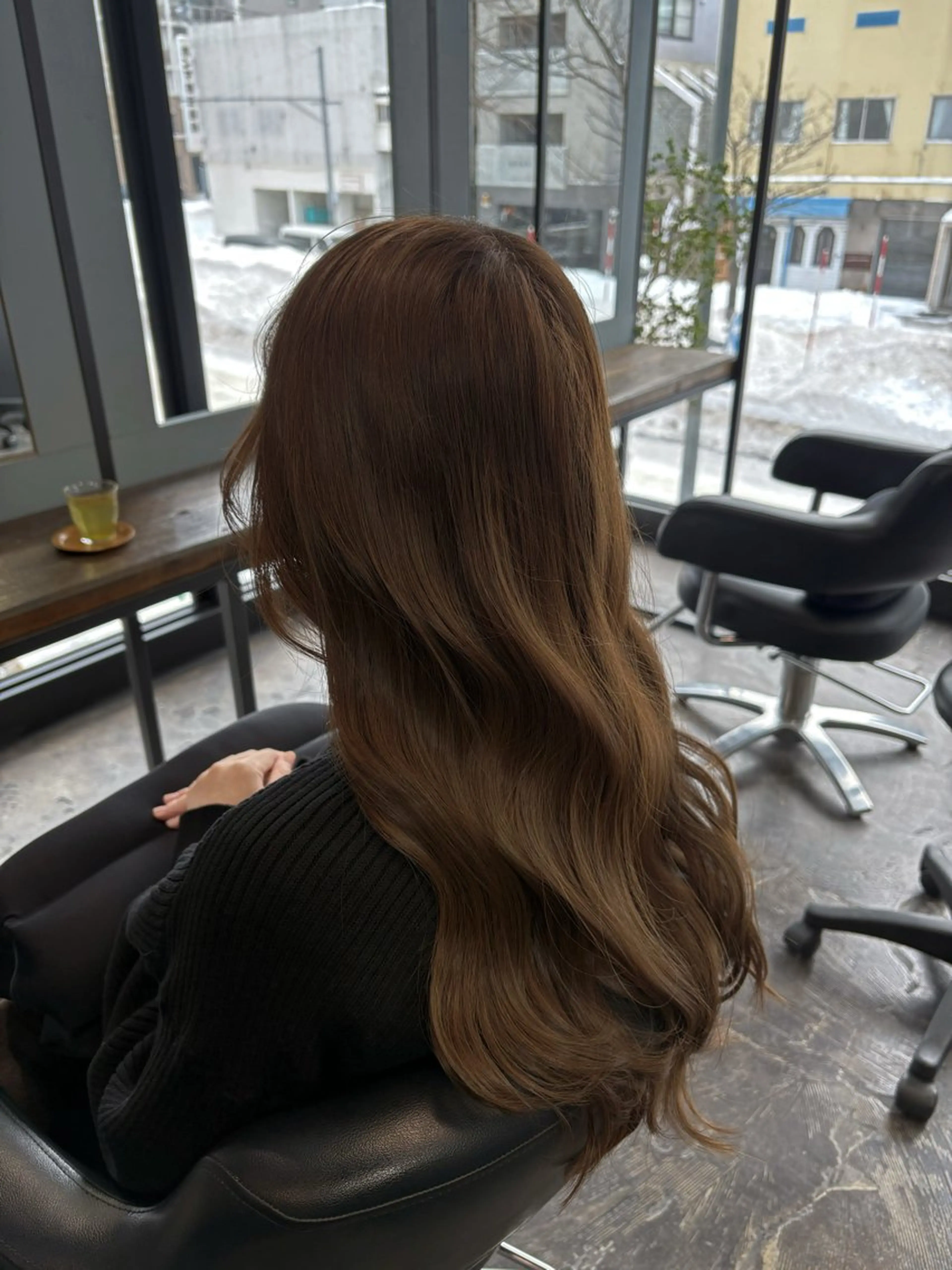 ロング ヘアセット ユイカ🐮暖色カラー / 再現スタイルのヘアスタイル