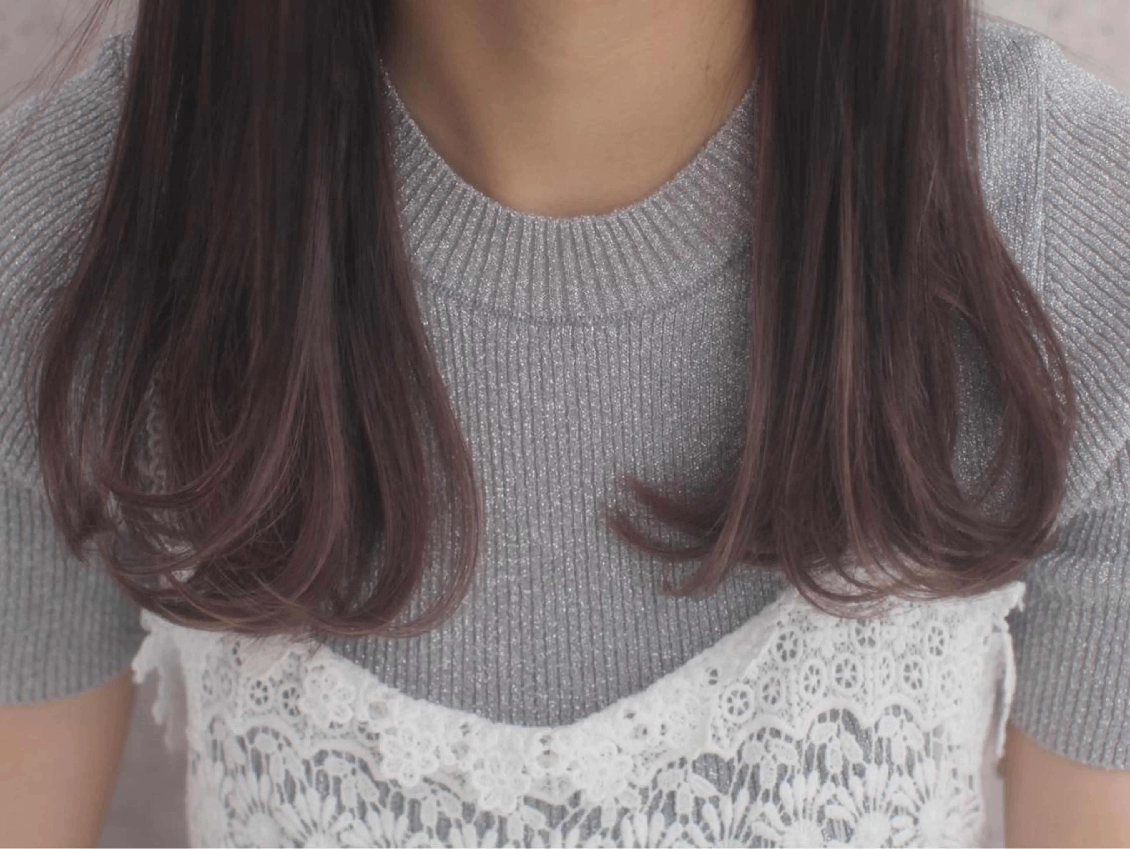 ミディアム カラー デザインカラー ハイライトカラー ハイライト 長井 徹行のヘアスタイル