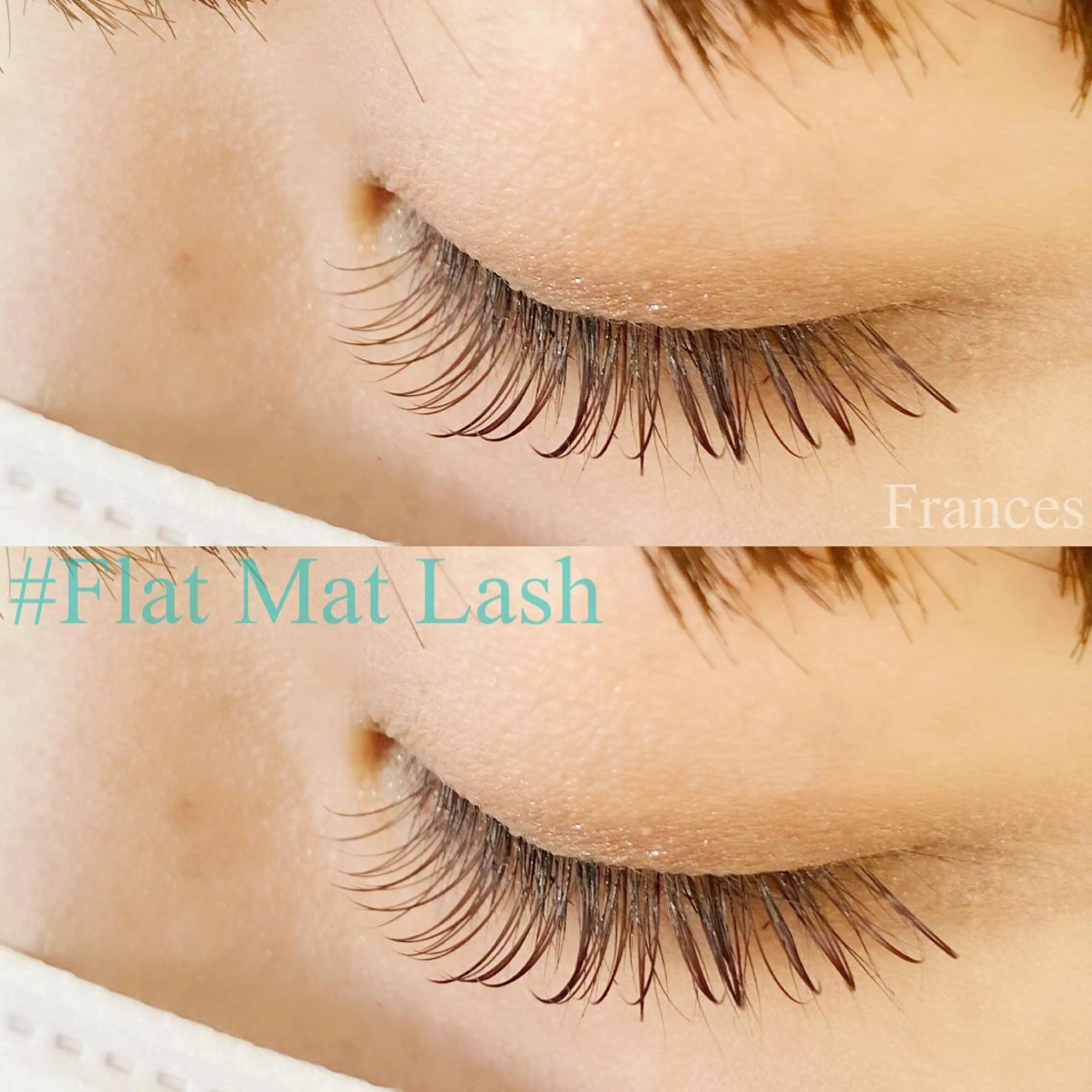 マツエク・マツパ カラーマツエク フラットラッシュ satoko yoshida所属・Yoshida Satokoのマツエク・マツパデザイン