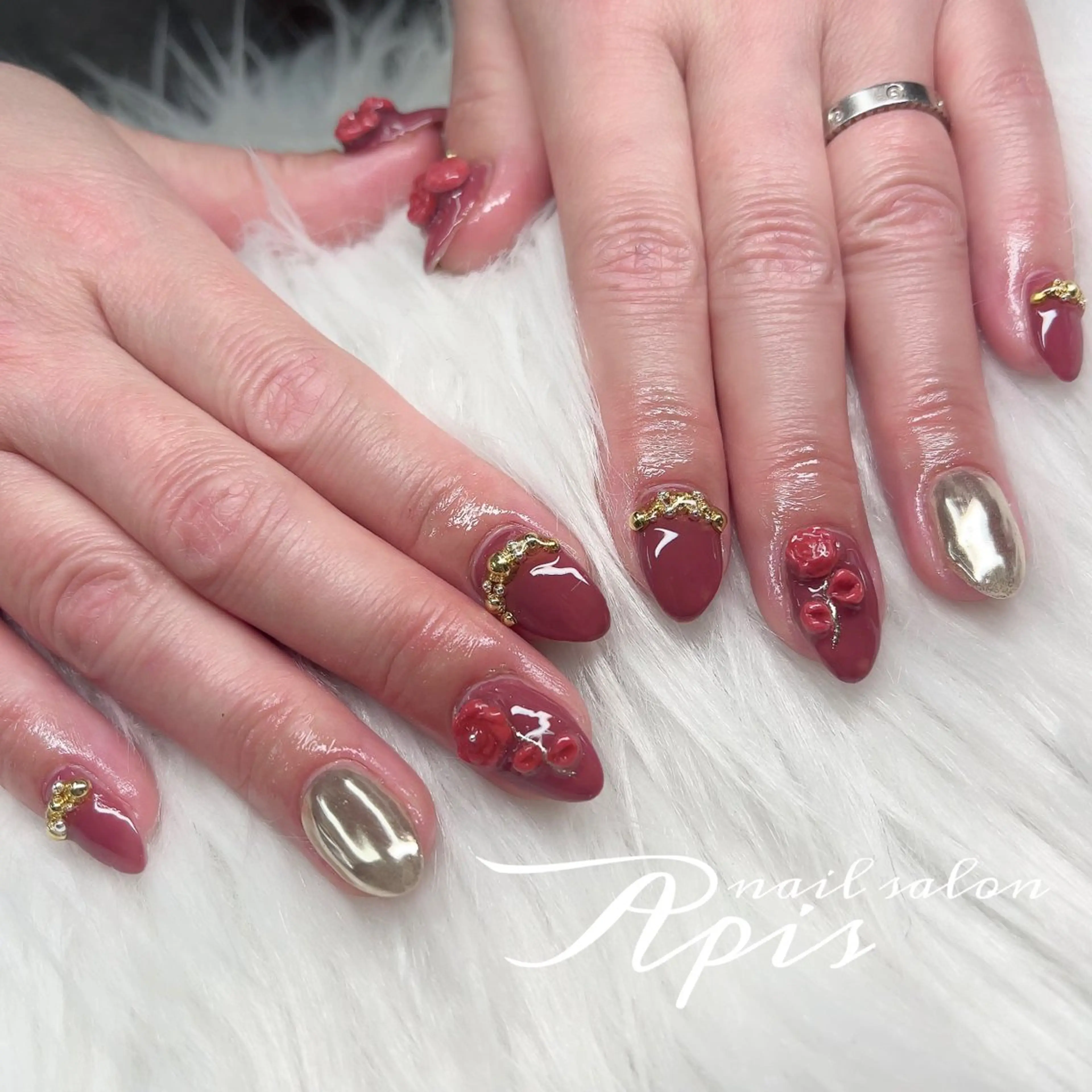 ネイル ハンドネイル nailsalon Apis所属・Apis manakaのネイルデザイン