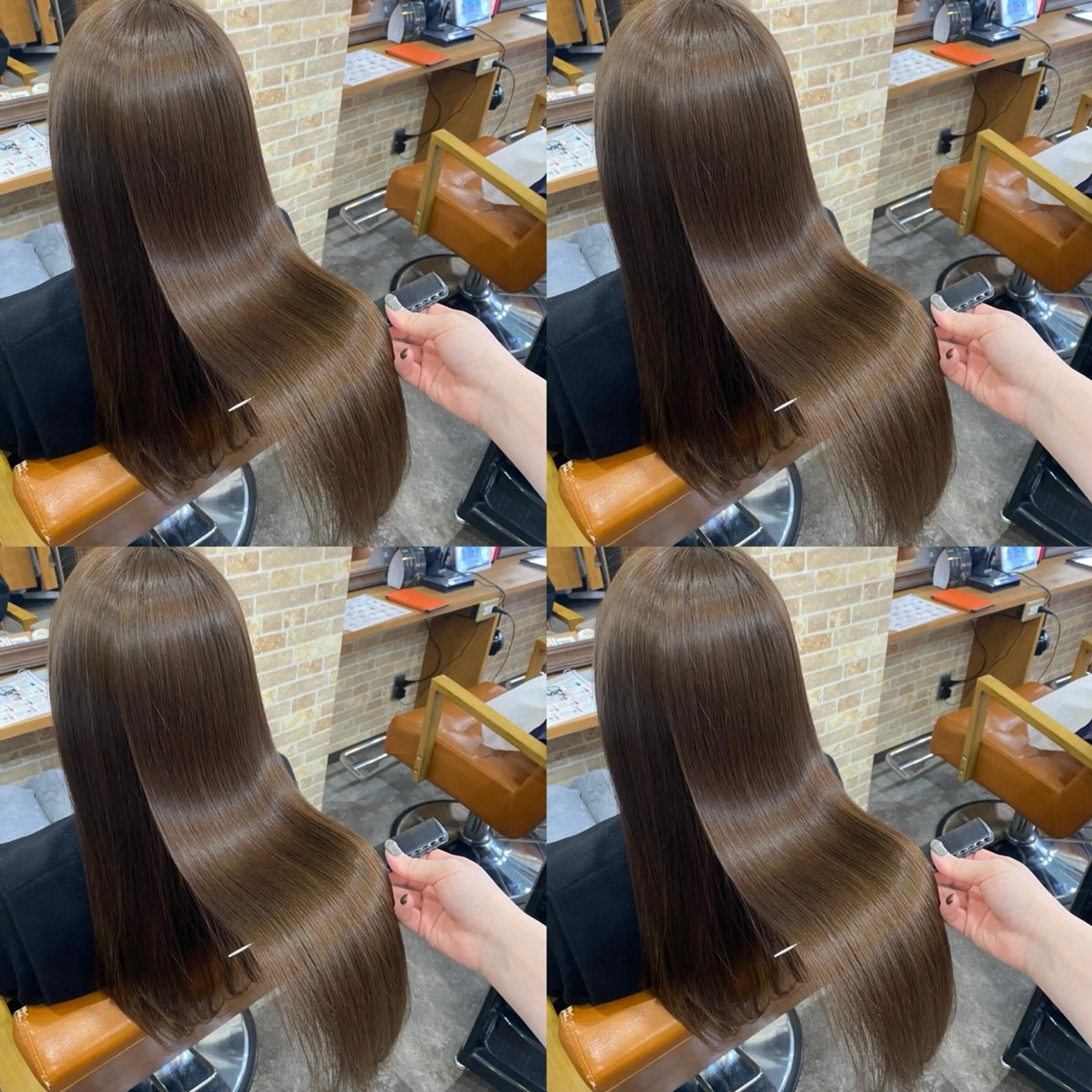 ロング 艶髪×レイヤー🤎 𝑺𝑬𝑵𝑹𝑰のヘアスタイル