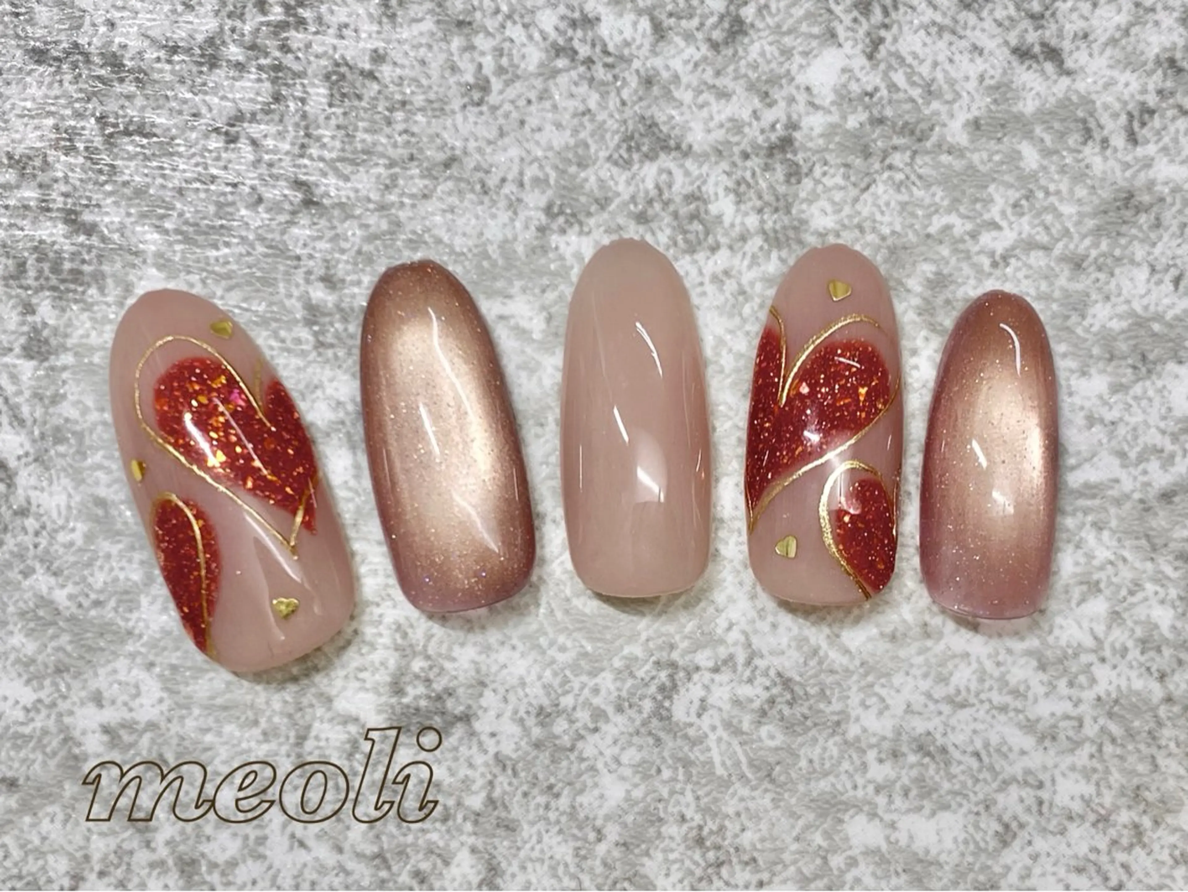 ネイル ハンドネイル nail salon meoli メグのネイルデザイン