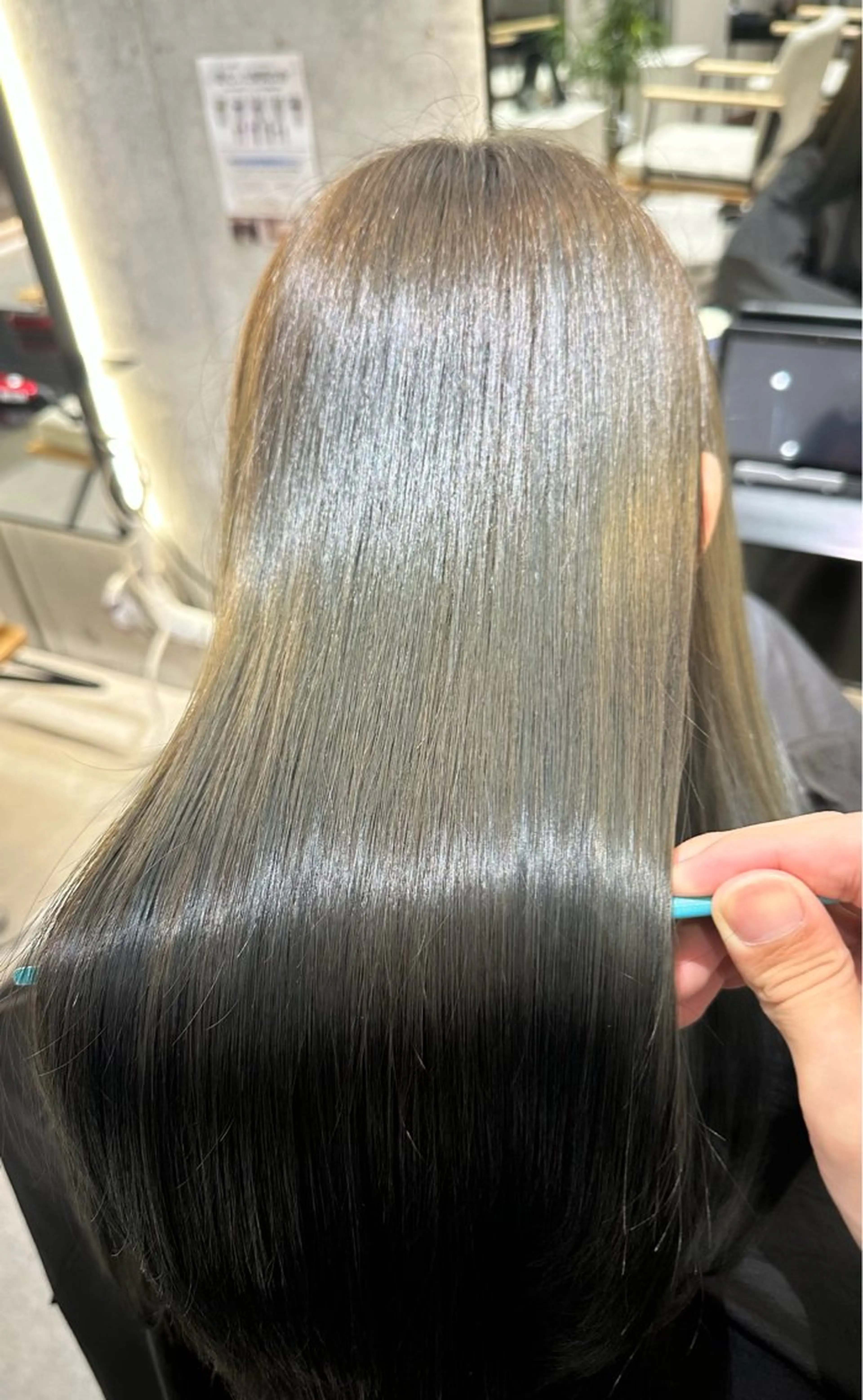【髪質改善】 髪質改善ストレート＋髪質改善トリートメントの写真