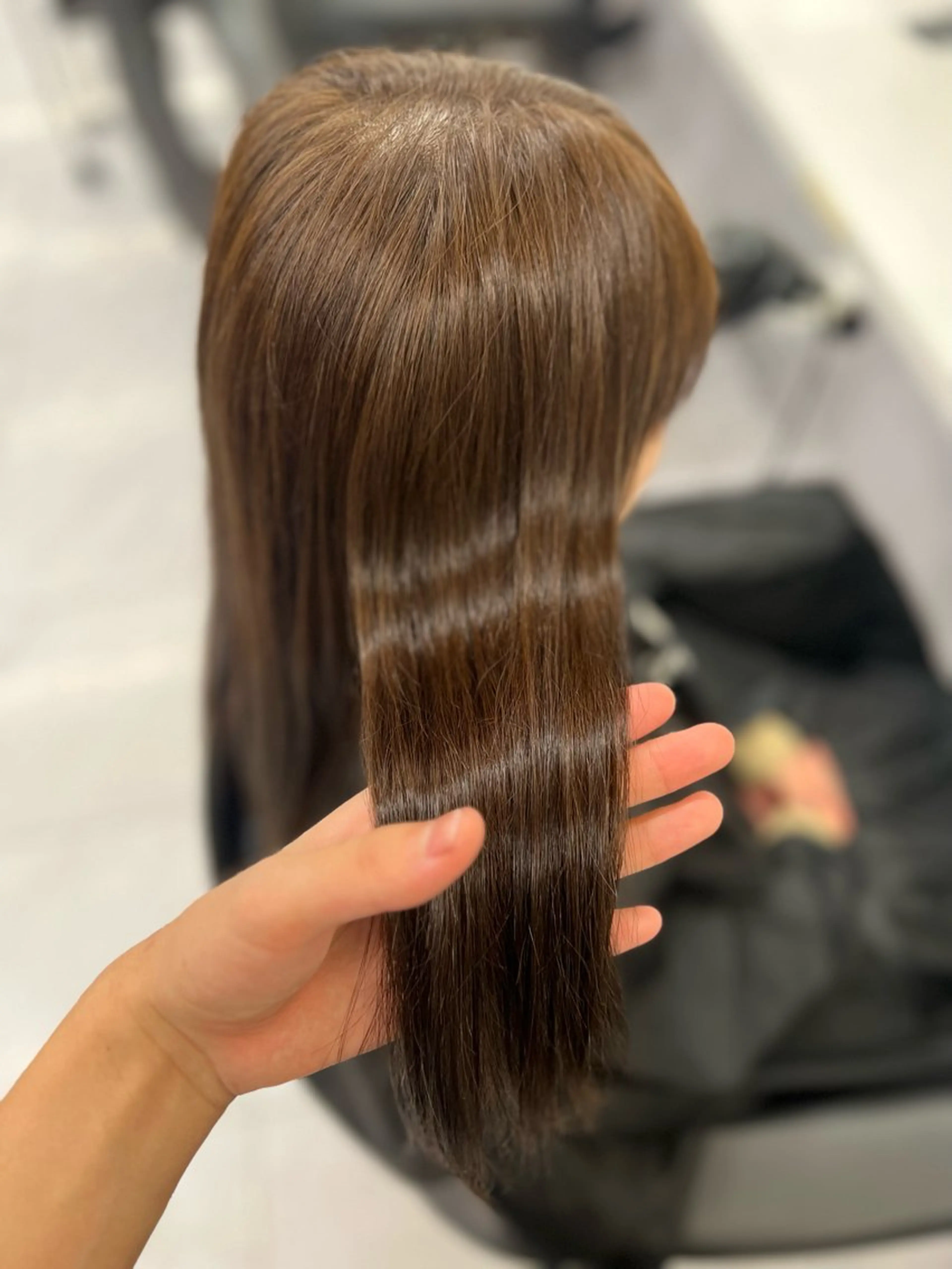 ロング カラー ヘアカラー トリートメント 韓国レイヤーカット /REIのヘアスタイル