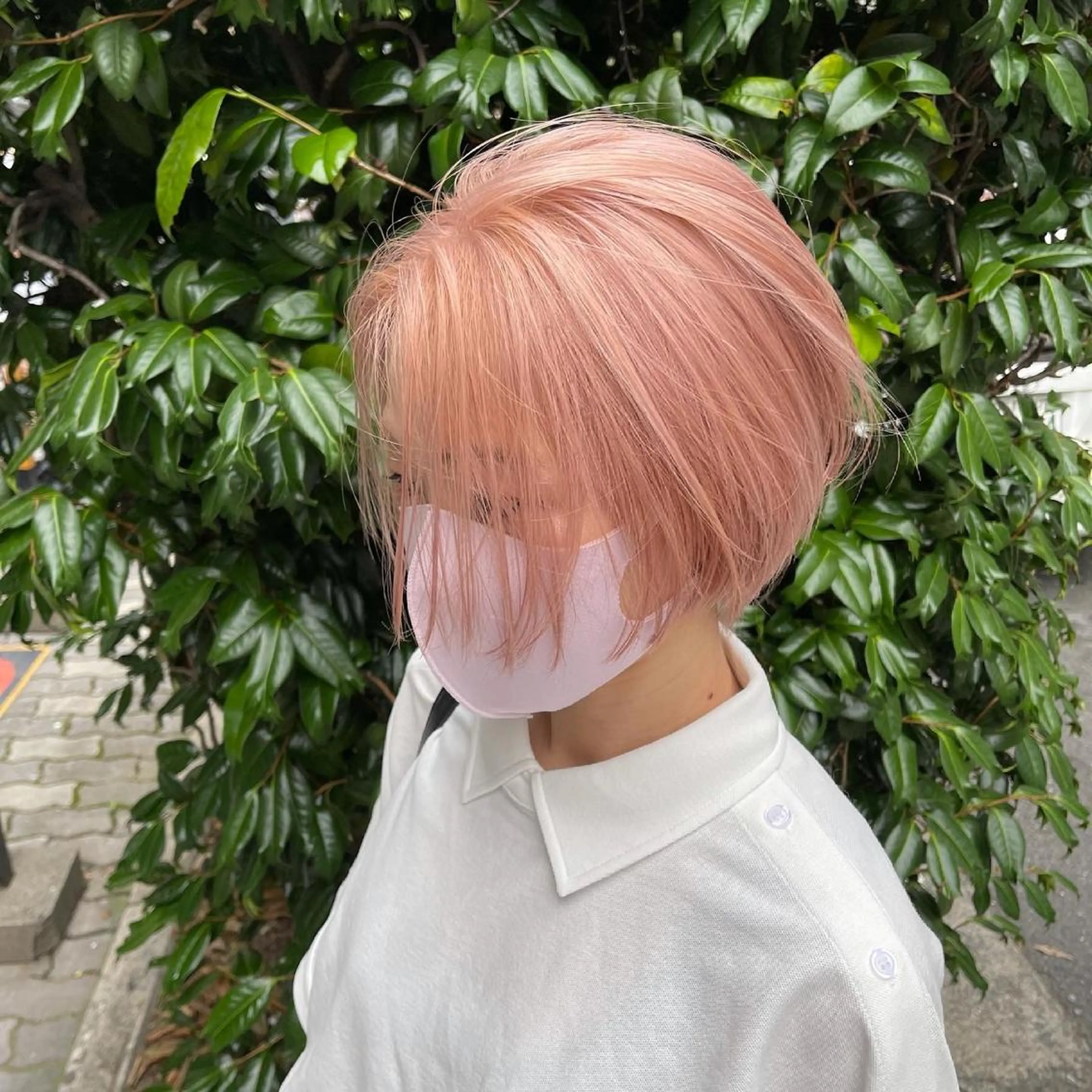 ショート ワンホンヘア ケラチン/Kaitoのヘアスタイル