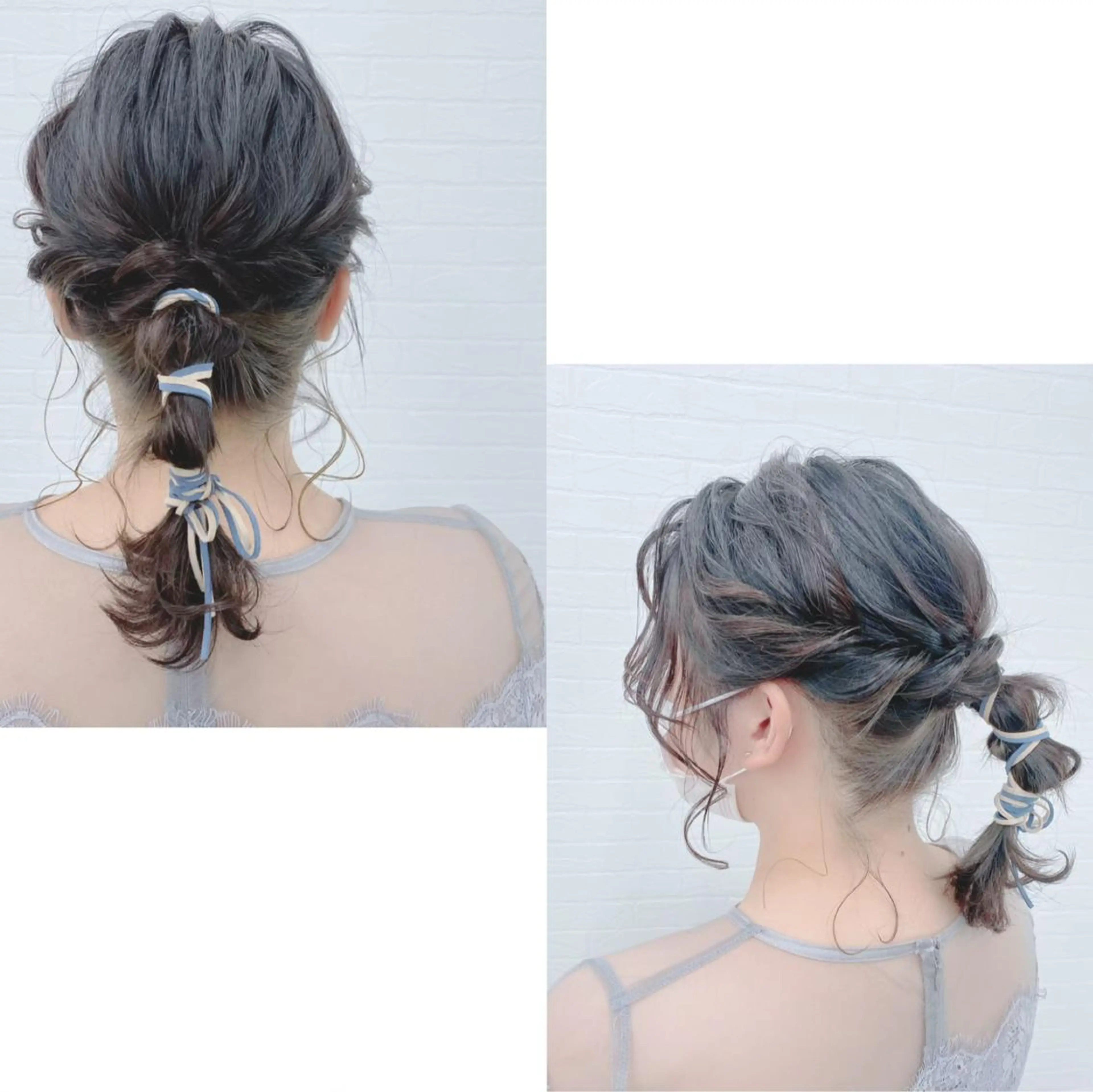 ミディアム ヘアアレンジ 結婚式・ブライダル ヘアセット GRANLUSSO 〜グランルッソ駅前店所属・木口 嘉美のヘアスタイル