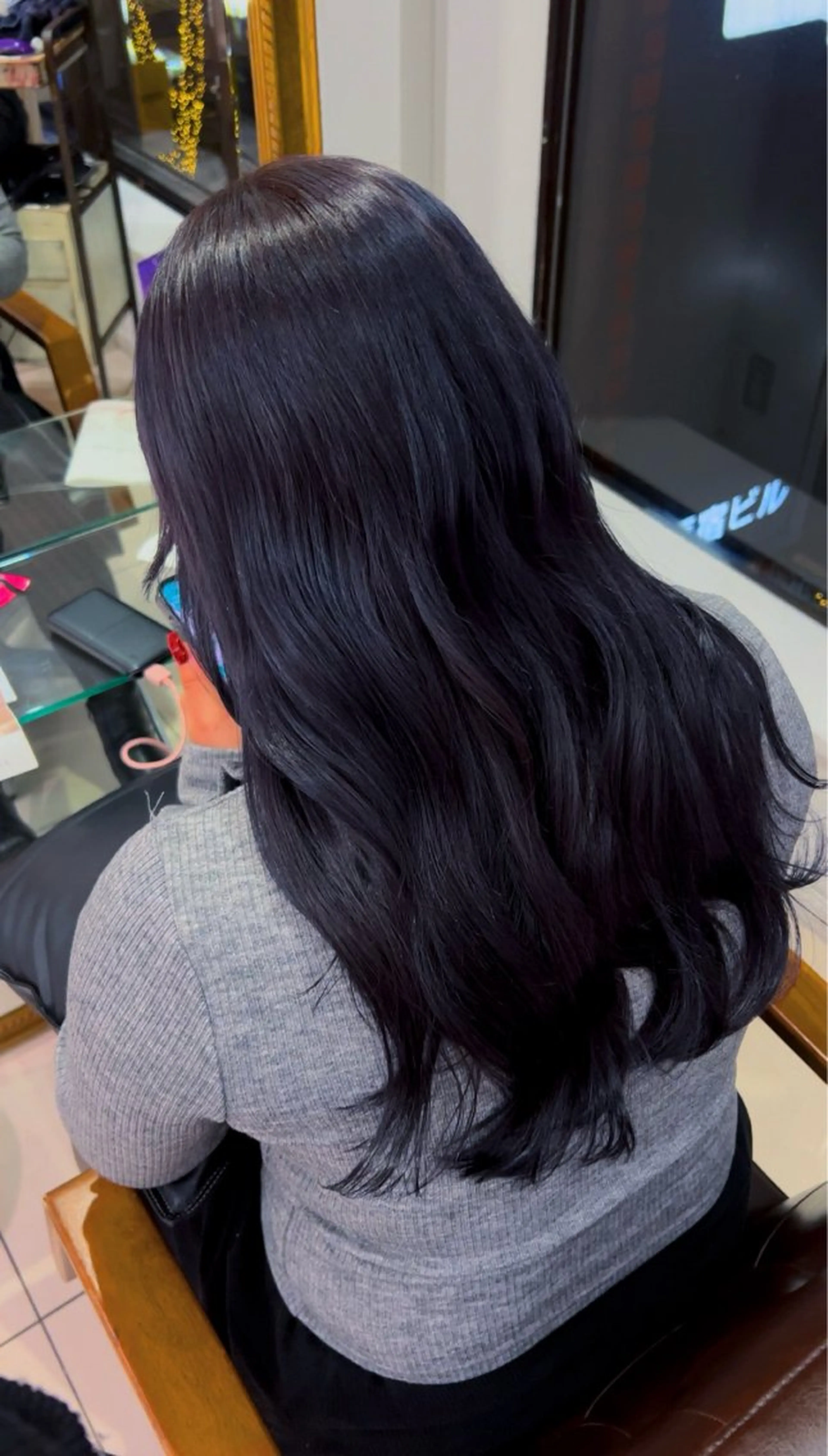 ロング カラー ハイトーンカラー 🤍🫧 長井 律のヘアスタイル