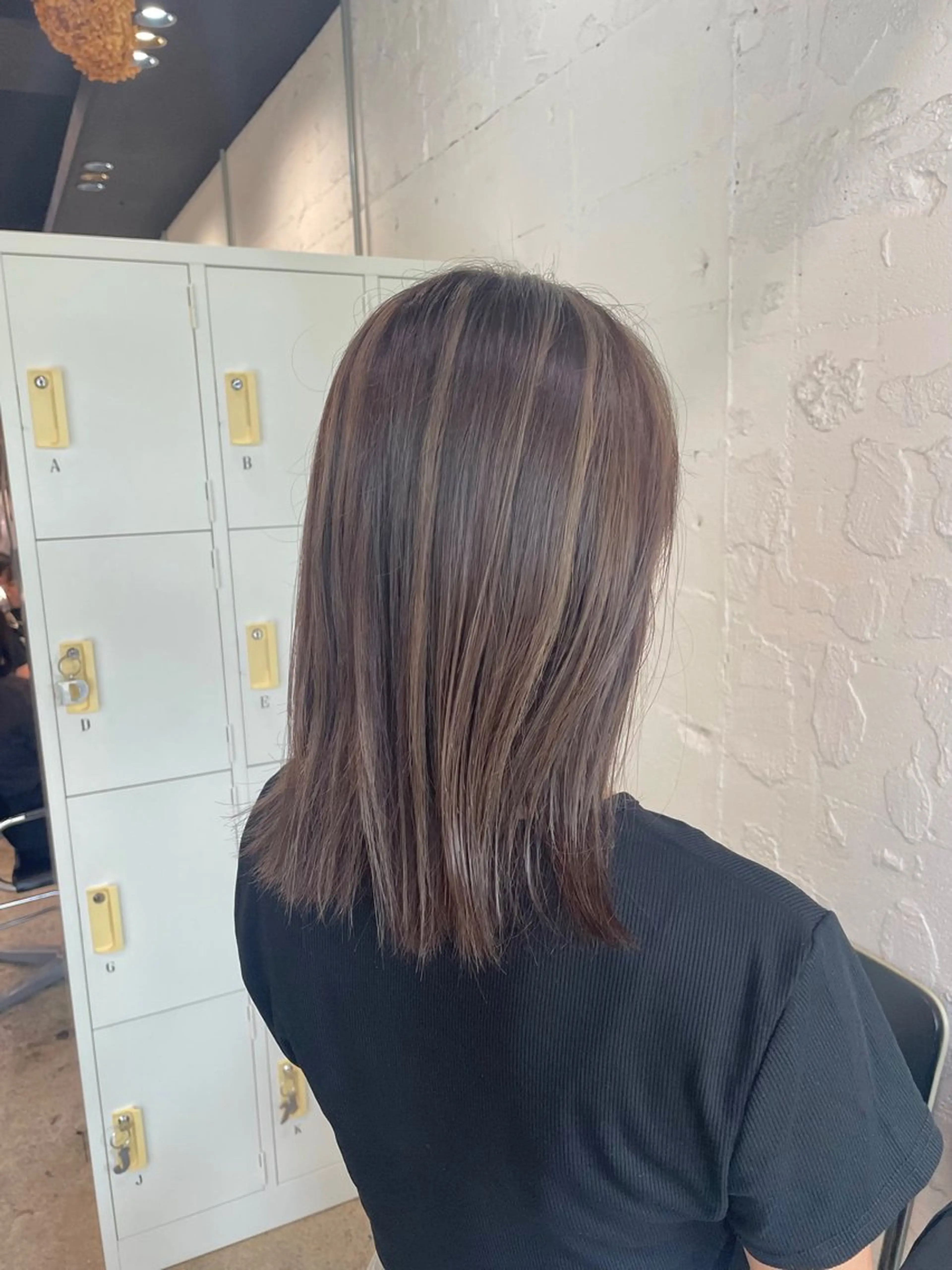 ミディアム カラー ヘアアレンジ ヘアカラー トリートメント ヘッドスパ ヘアセット 🎀ダブルカラーレイ ヤーyuuri🎀のヘアスタイル