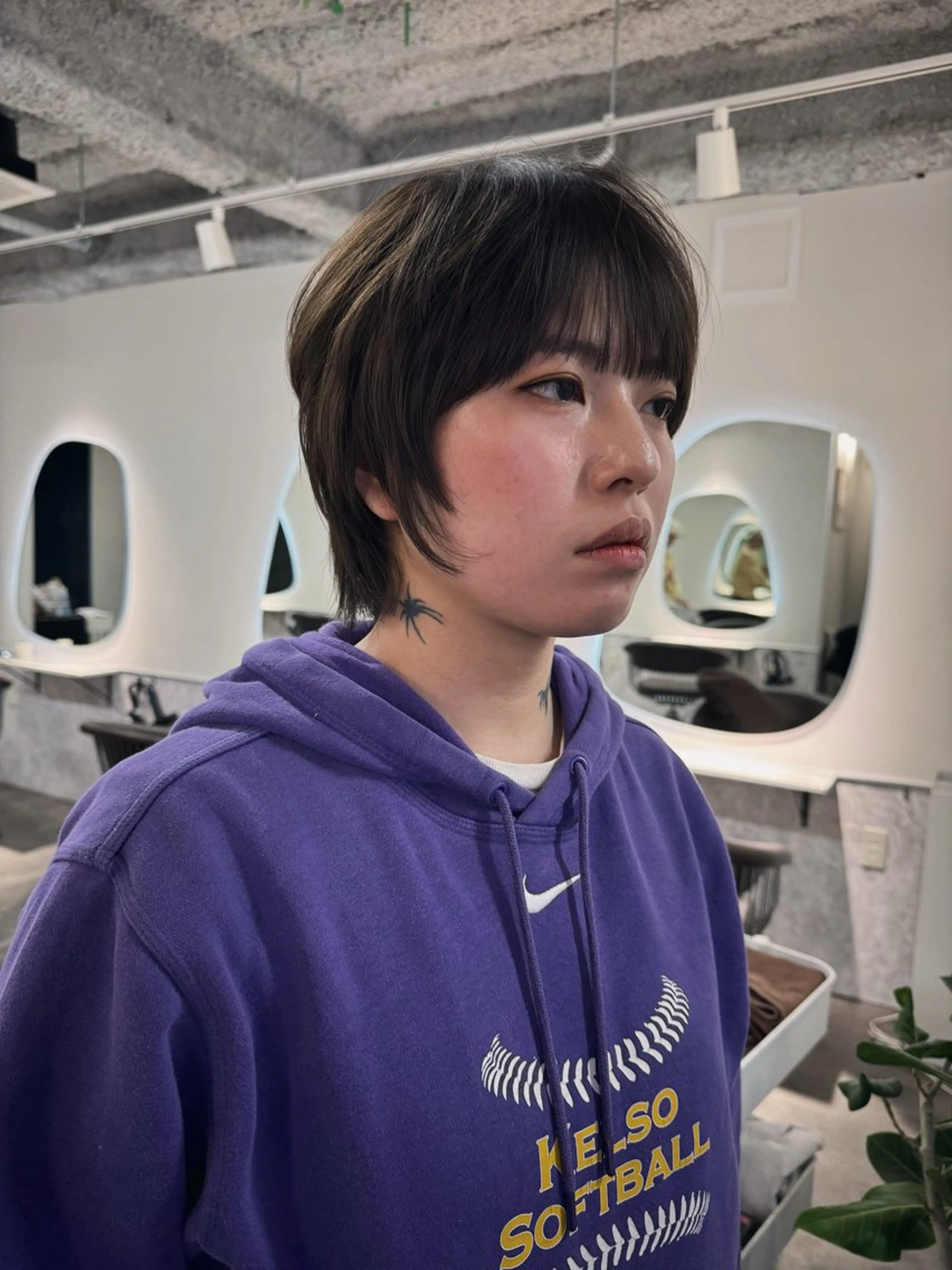 ショート カット トリートメント 新宿/髪質改善/ レイヤー/サカキのヘアスタイル