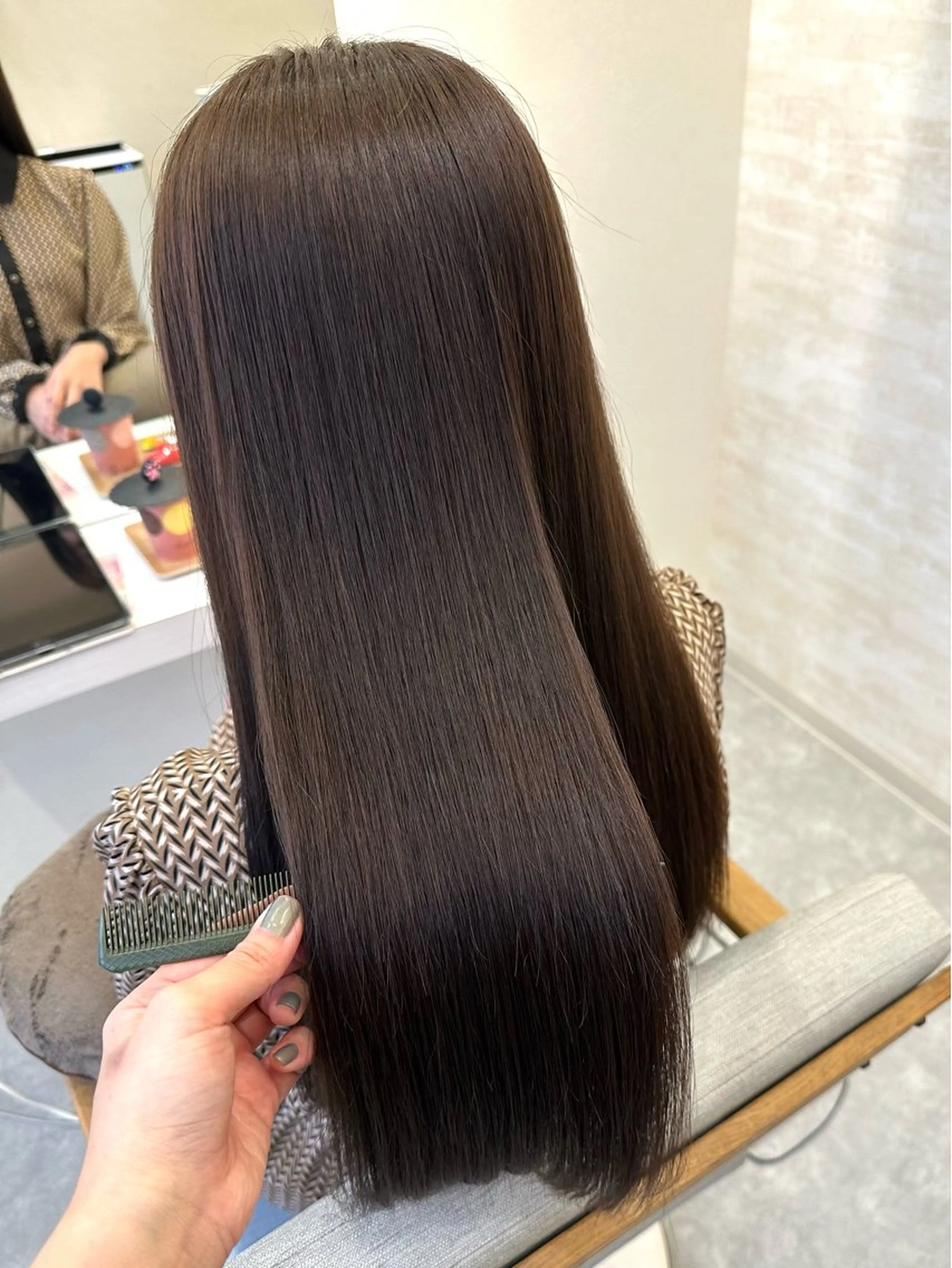 ロング 髪質改善&ヘアケア 永山若奈のヘアスタイル