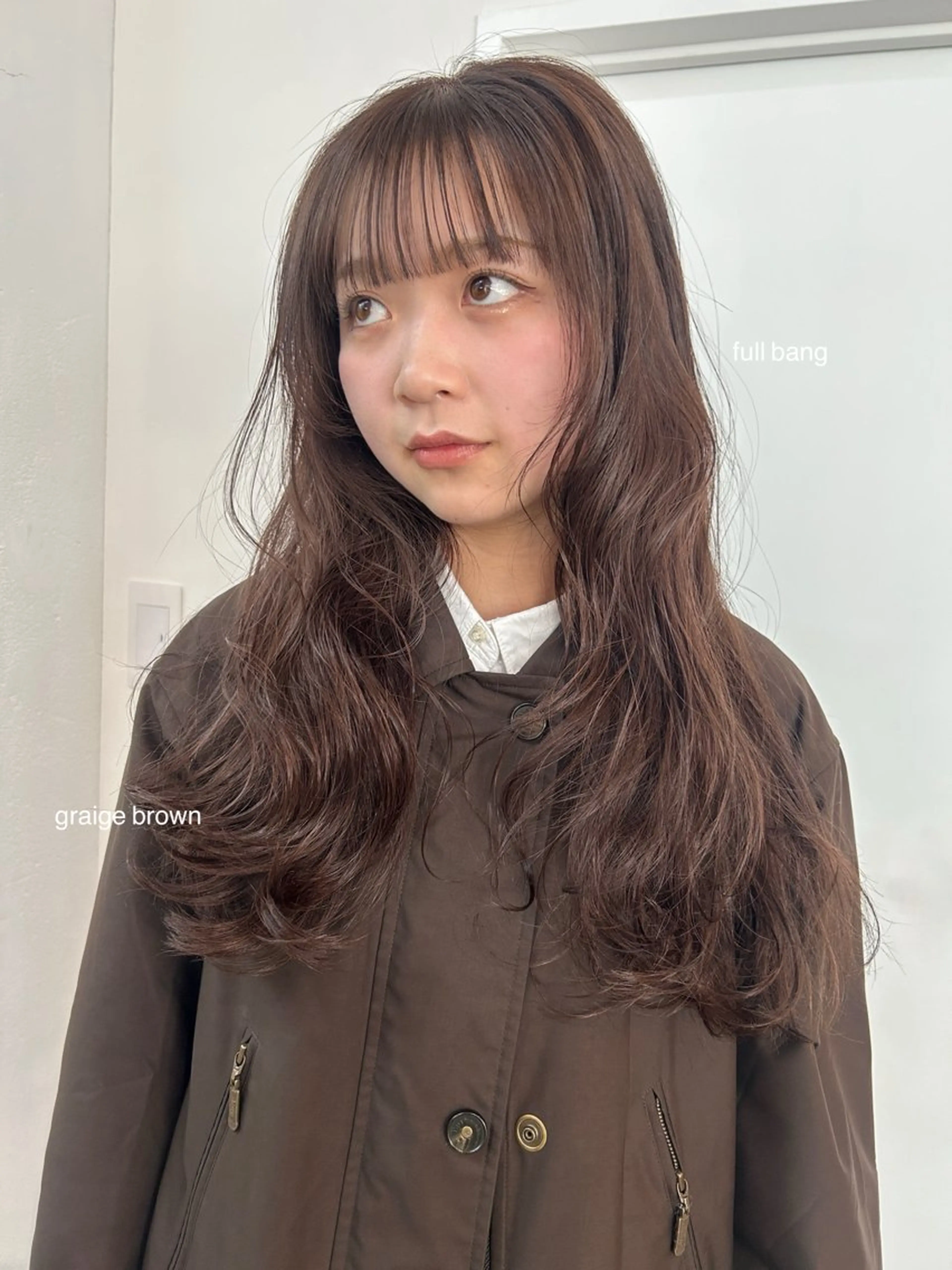 ロング レイヤーカット/ 透明感カラーmikuのヘアスタイル