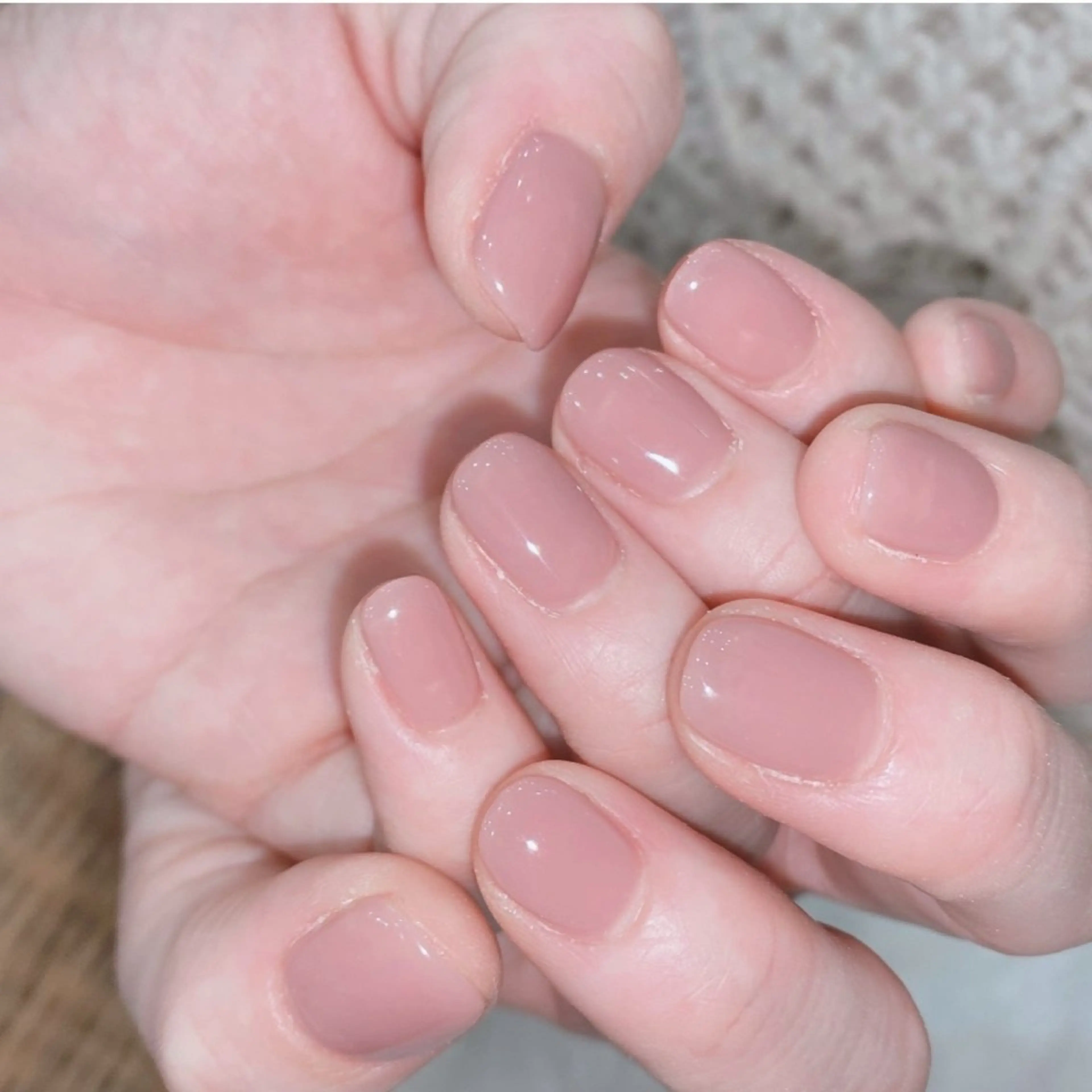 ネイル ワンカラーネイル 伊藤 優花のネイルデザイン