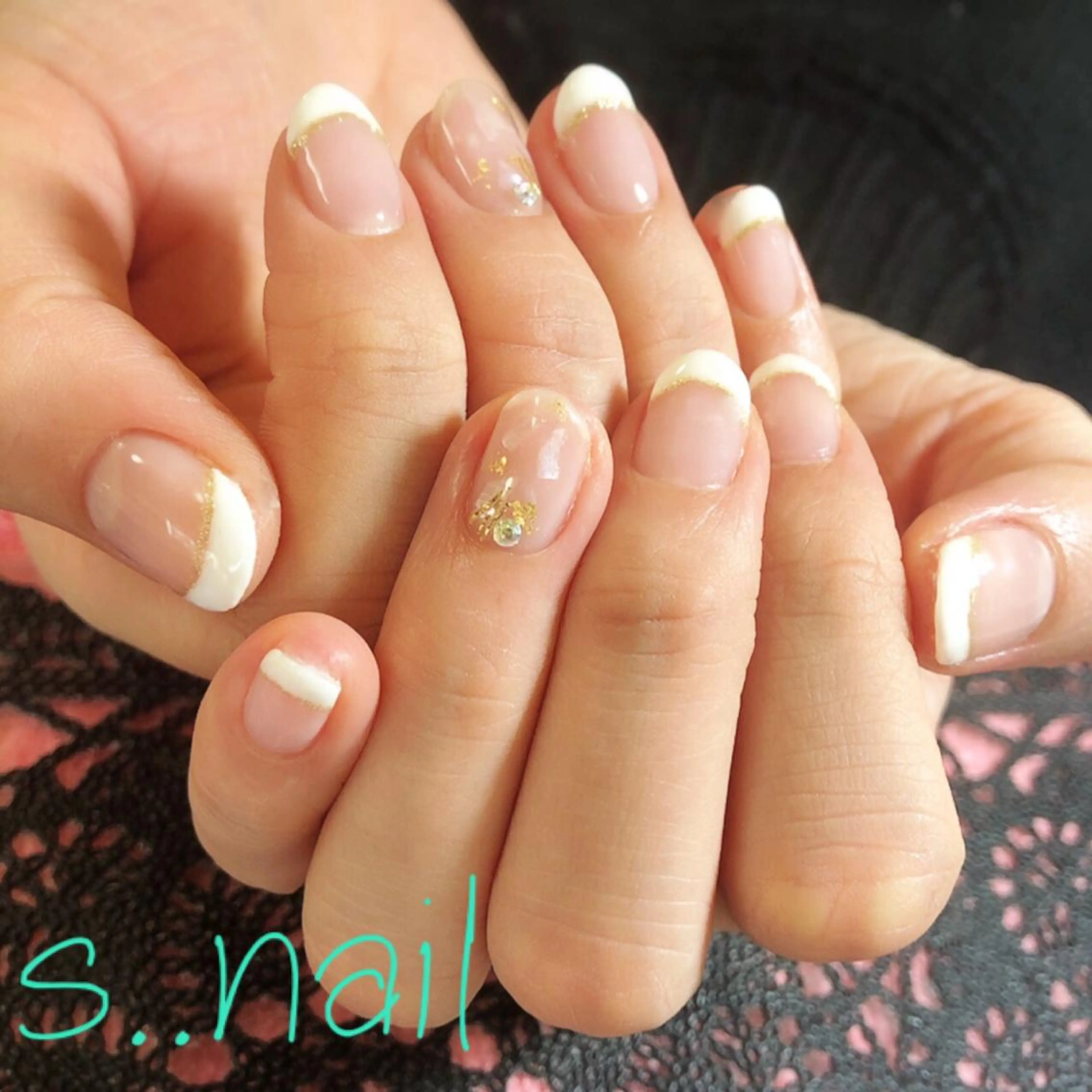 ネイル フレンチネイル ピンク シンプルネイル s..nail / MORITAのネイルデザイン