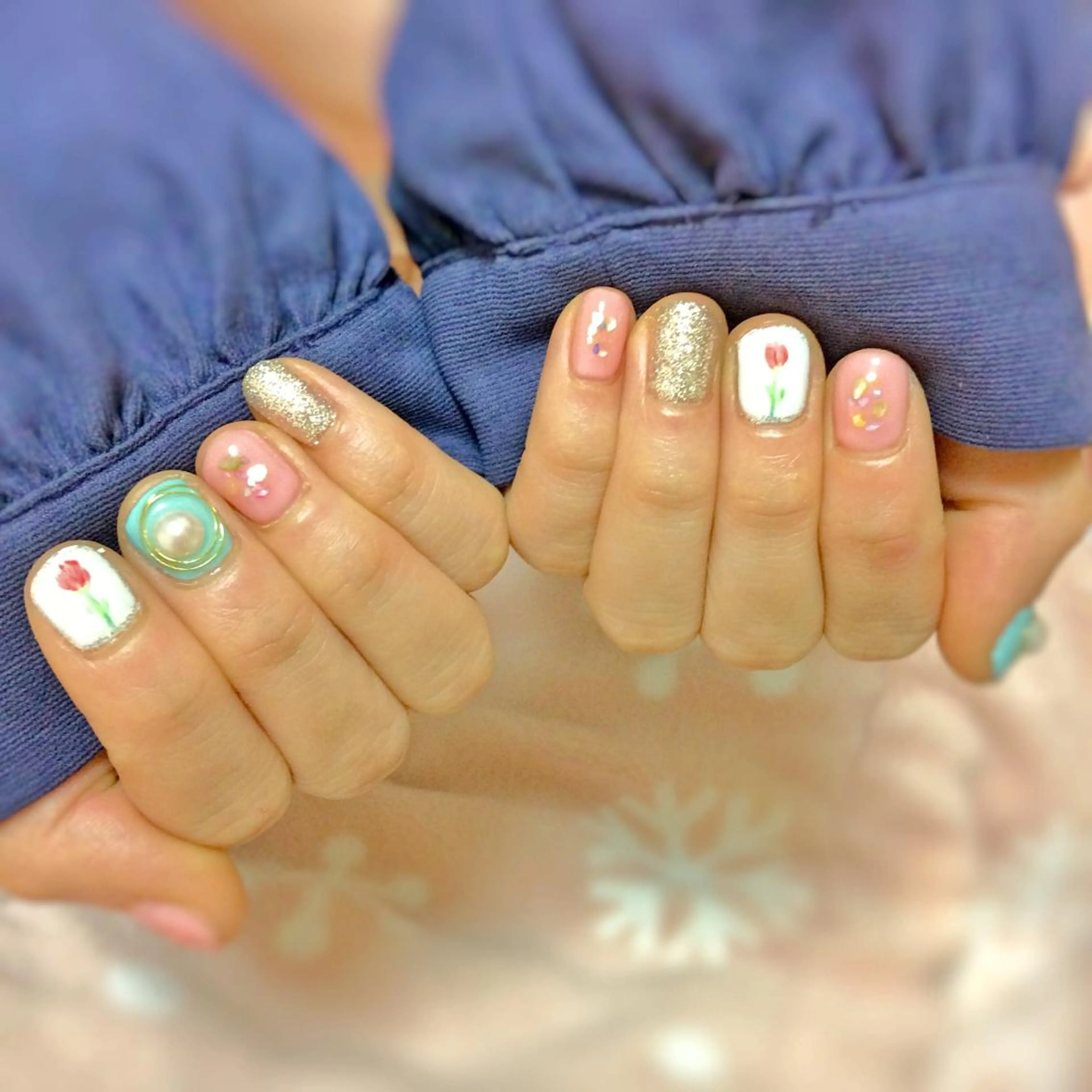 ネイル A-nail エーネイル所属・M. ERIのネイルデザイン
