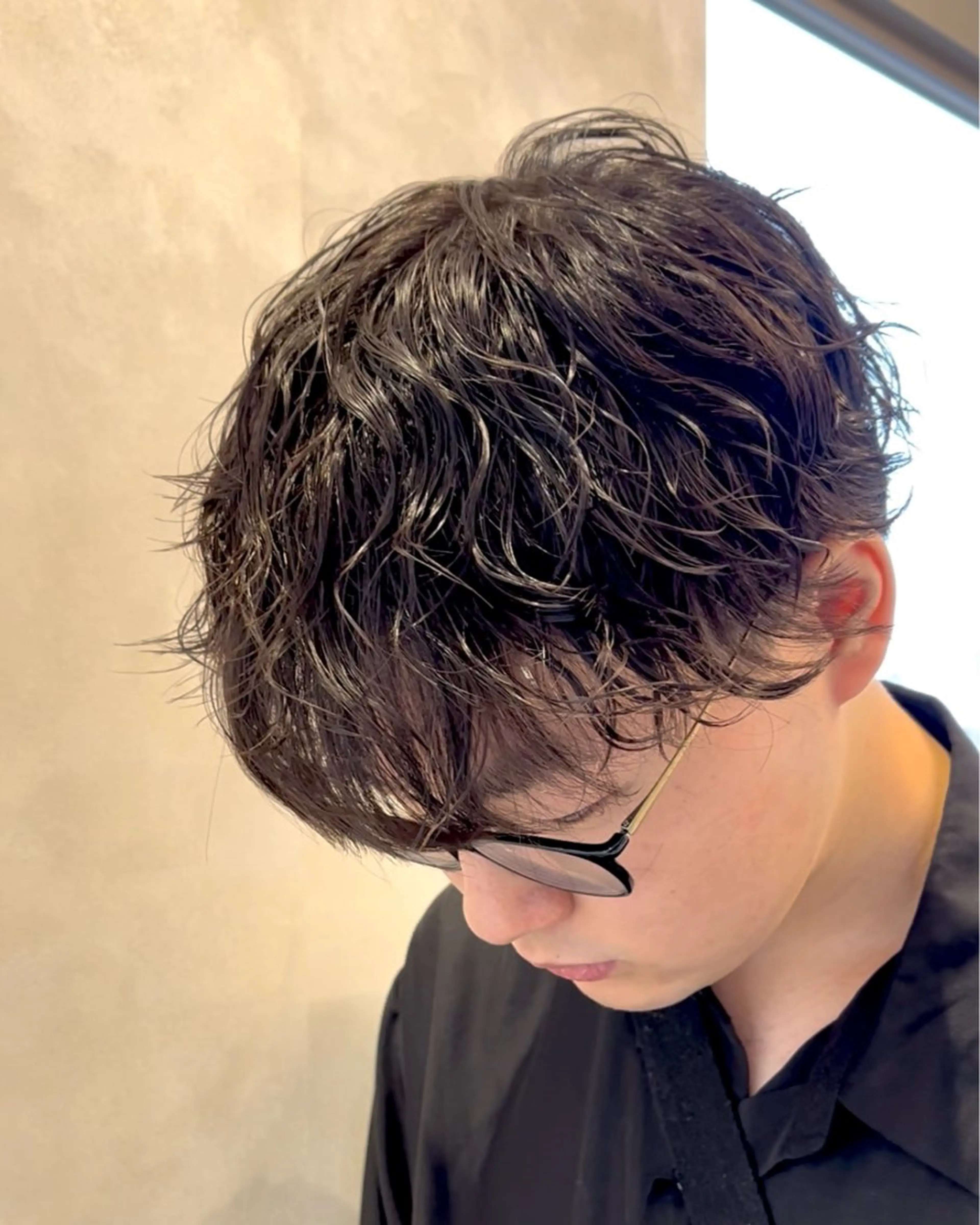 ショート カット パーマ 吉田 笙乃のヘアスタイル