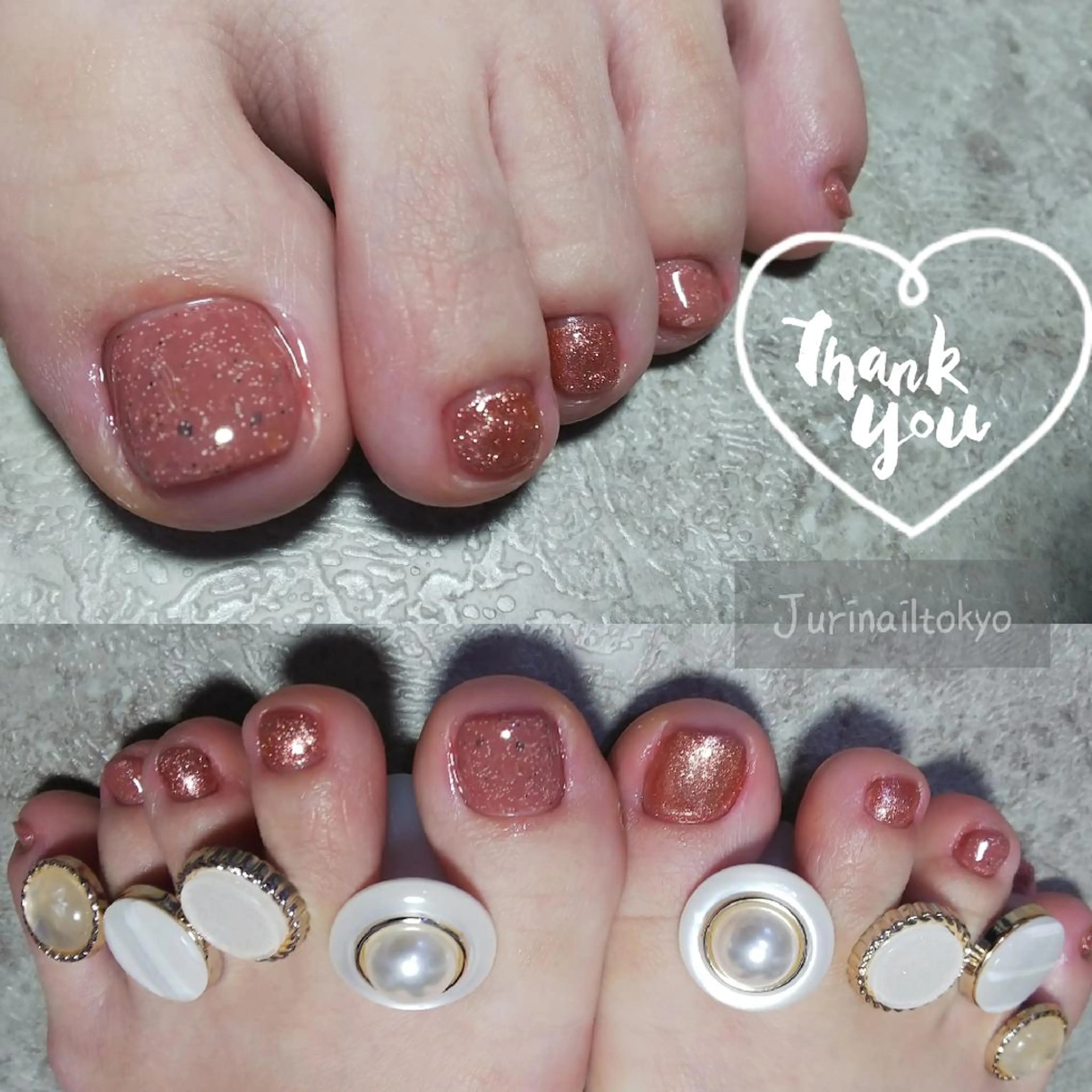 ネイル フットネイル jurinailtokyo所属・jurinail tokyoのネイルデザイン