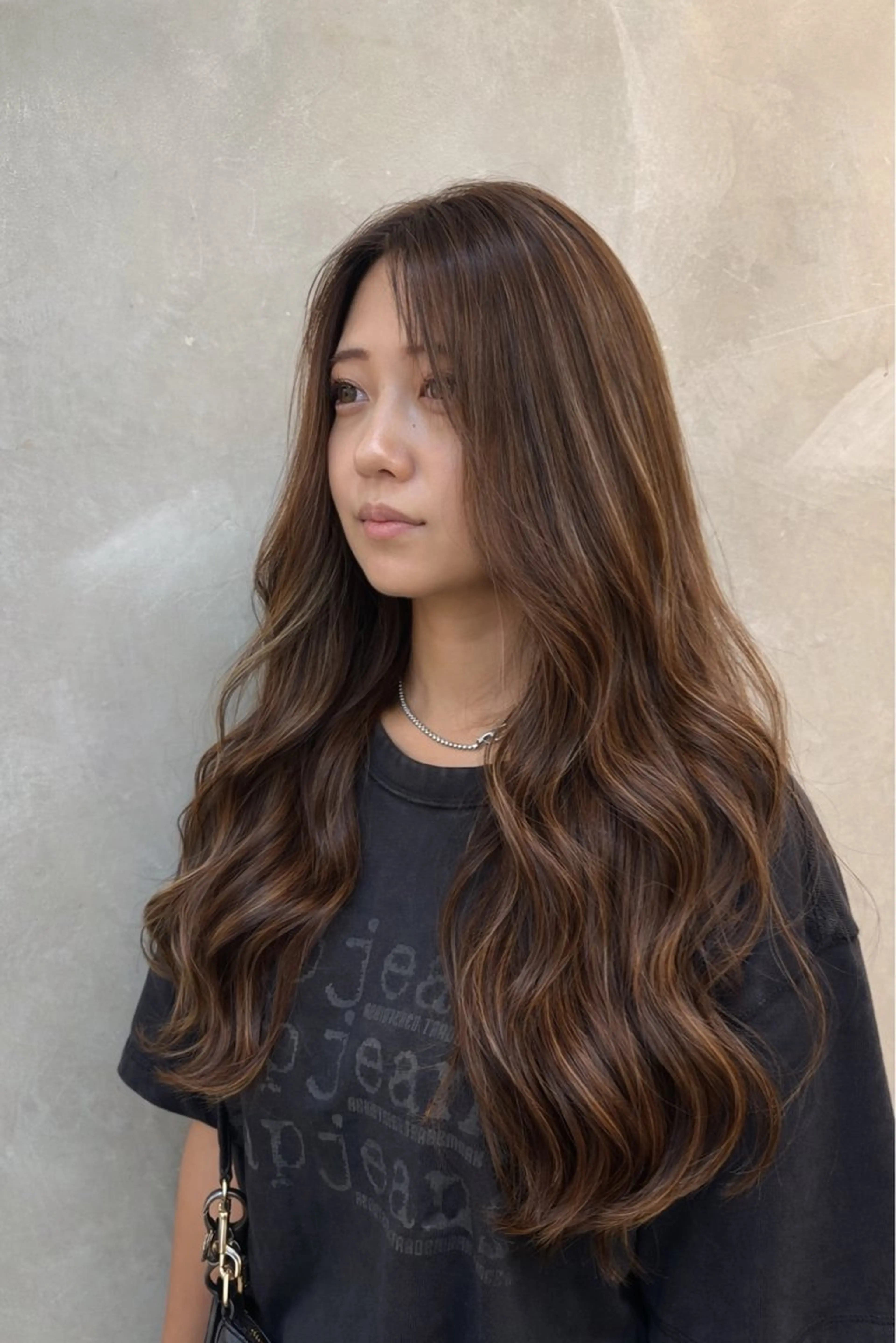 ロング カット ヘアカラー ブリーチ/ダブル カラー/neneのヘアスタイル