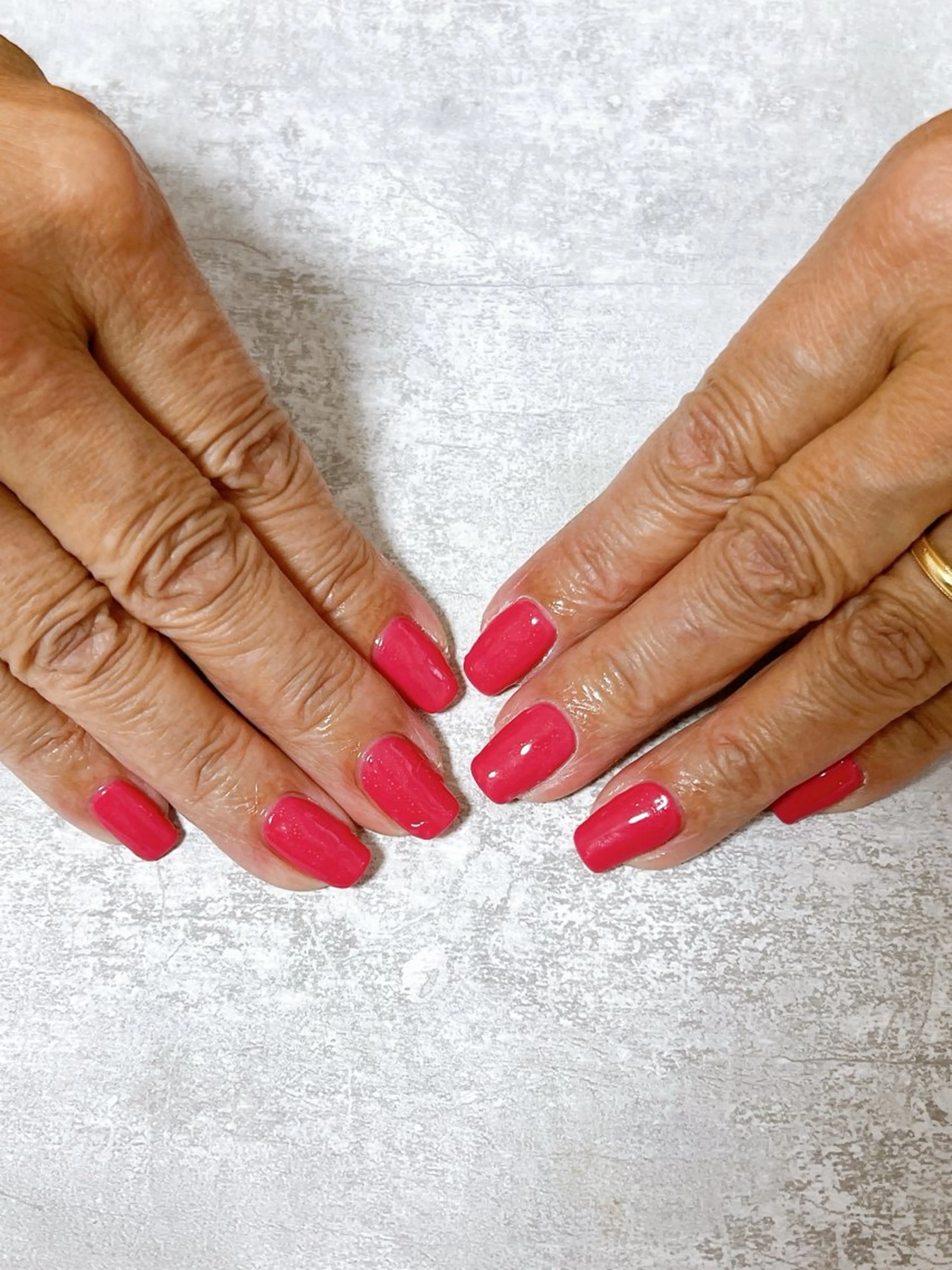 ネイル オーロラネイル フットネイル フレンチネイル ジェルネイル ハート ハンドネイル Mogu nail 二子玉川のネイルデザイン