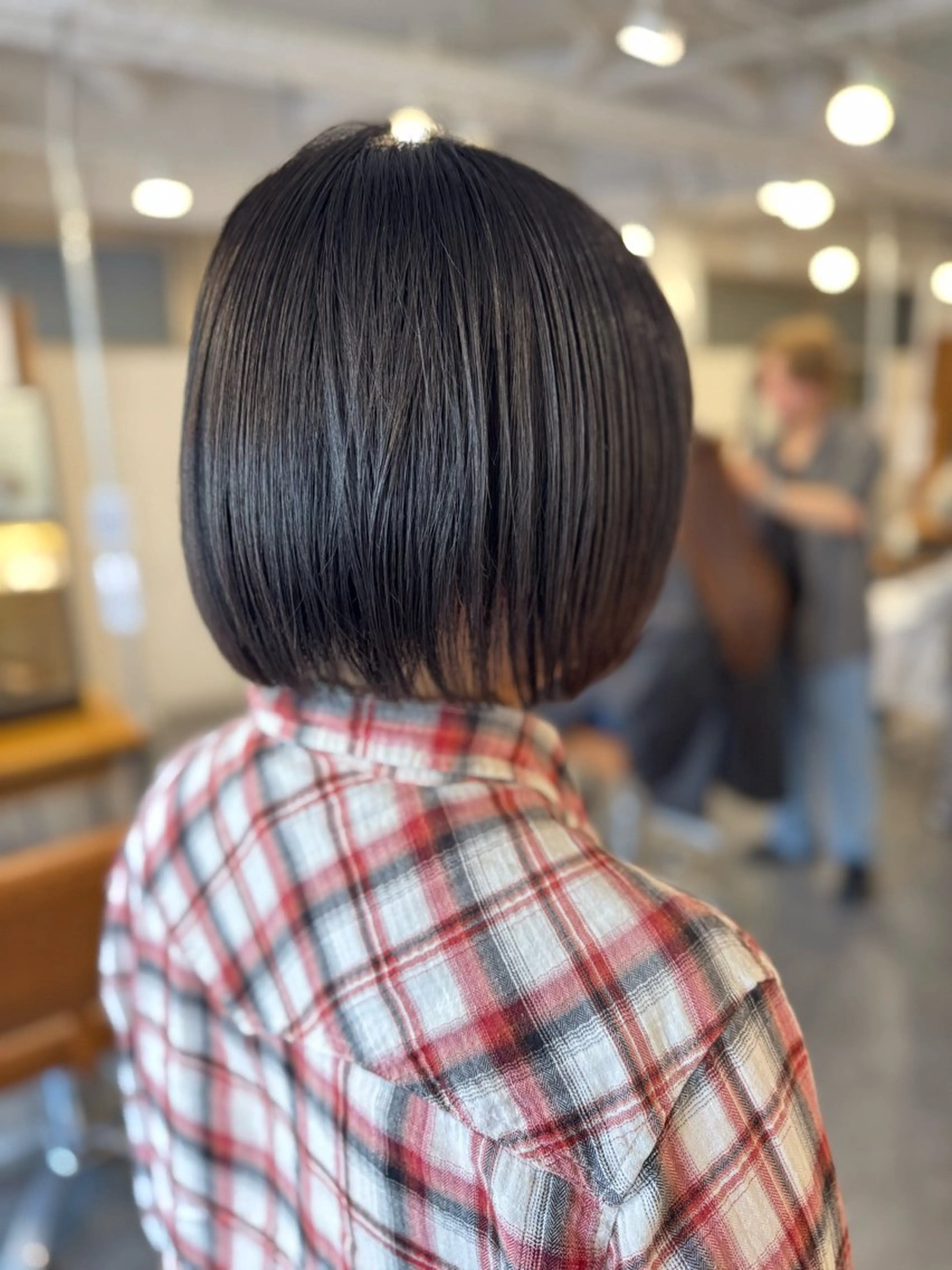 ミディアム カット 縮毛矯正 シアン　橋本店所属・SHIAN 橋本 Daikiのヘアスタイル