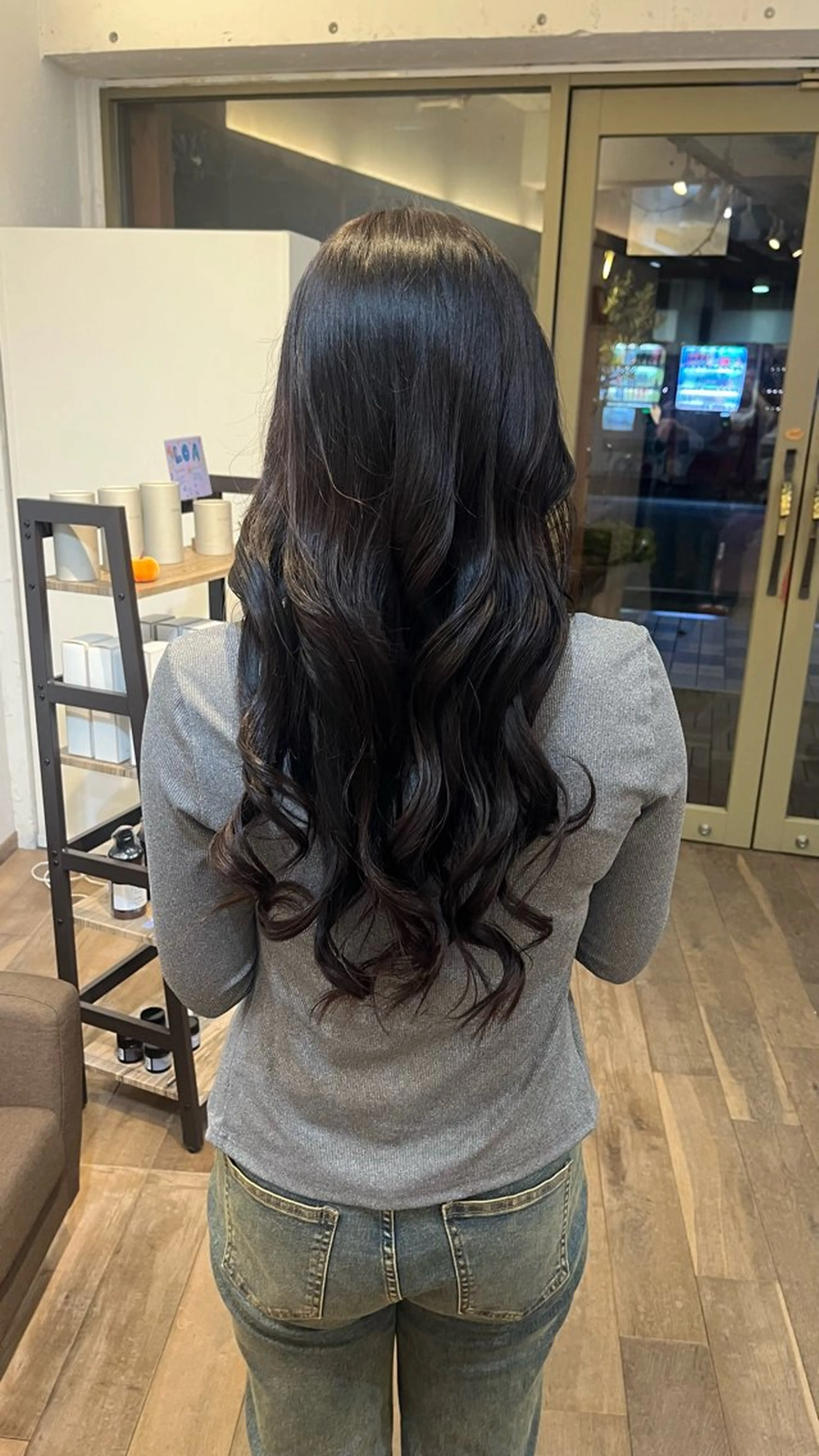 カラー ヘアカラー 黒滝 真歩のヘアスタイル