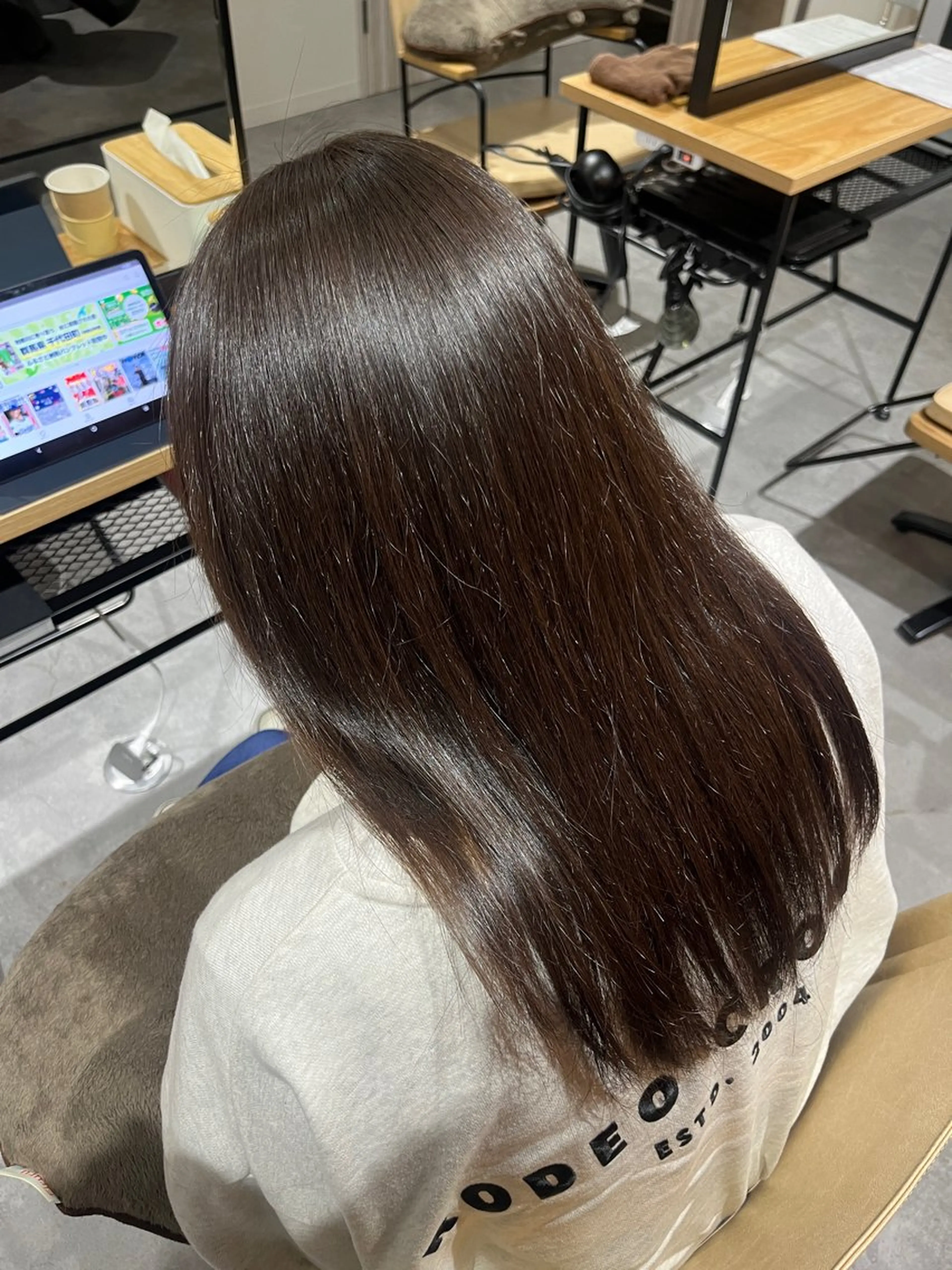 ミディアム 縮毛矯正 美優 🪽🎀のヘアスタイル