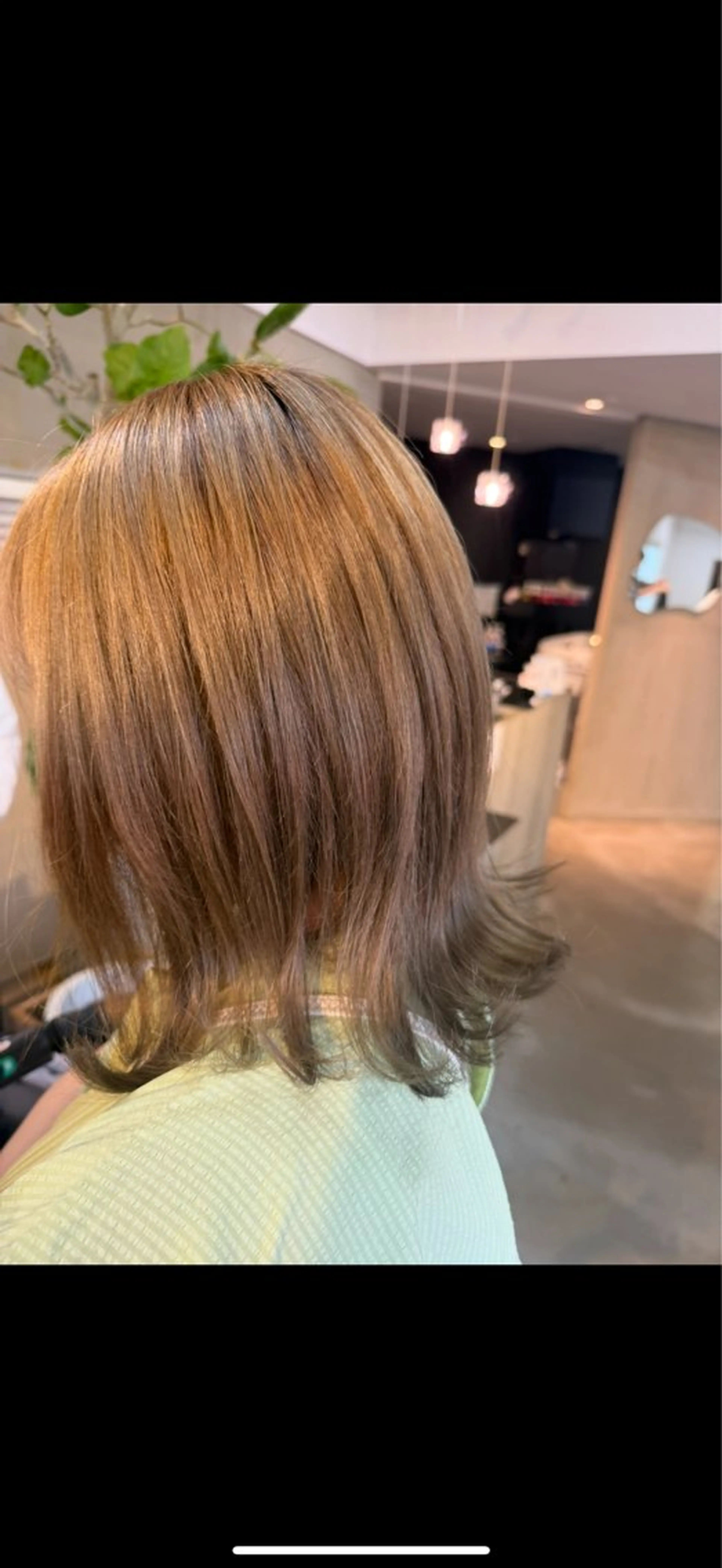 ミディアム 後藤 実咲のヘアスタイル