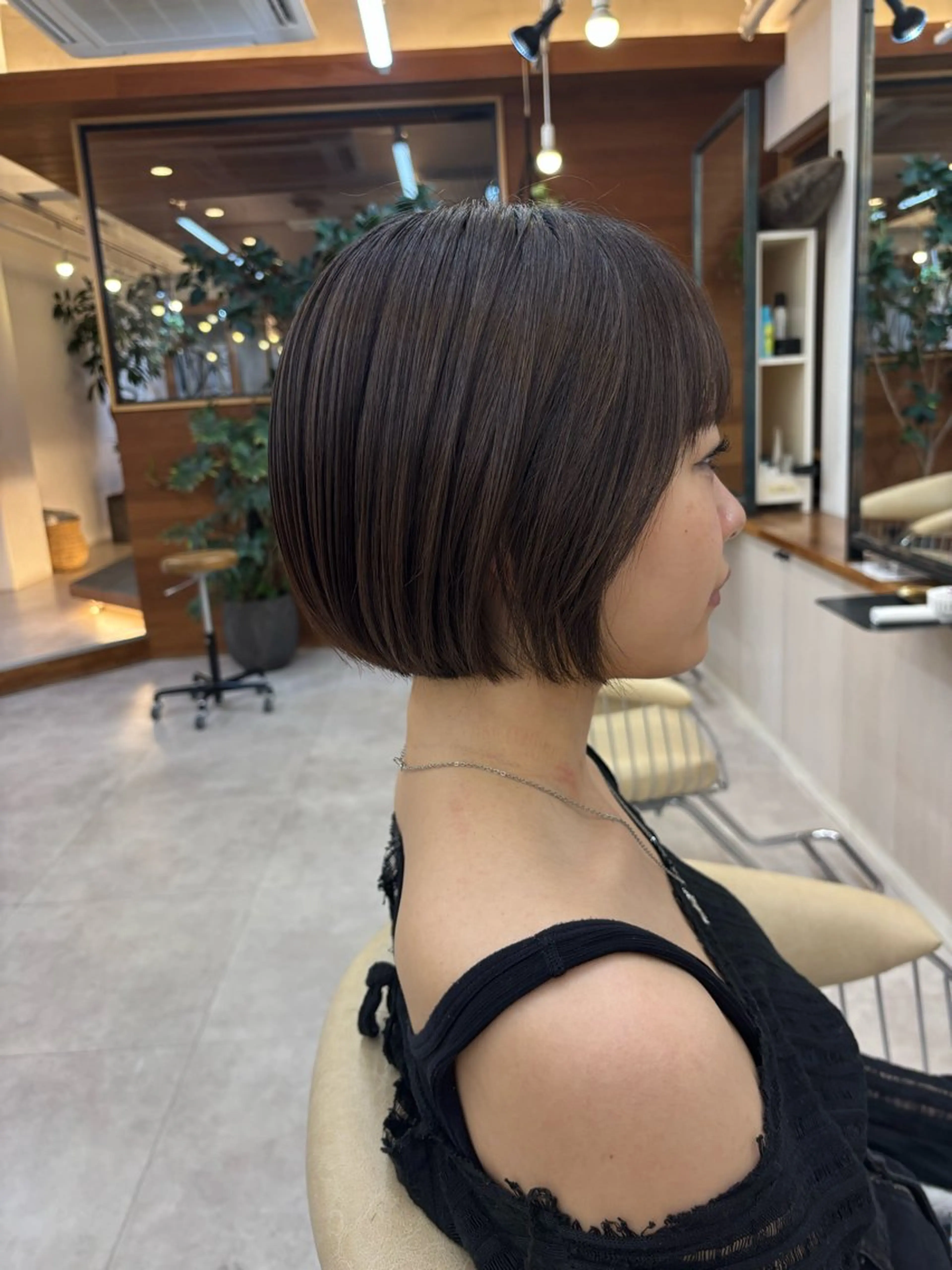 ショート ショートボブ ボブ ショートヘア カット LYNDA所属・仙台/LYNDA/ 艶カラー/chikaのヘアスタイル