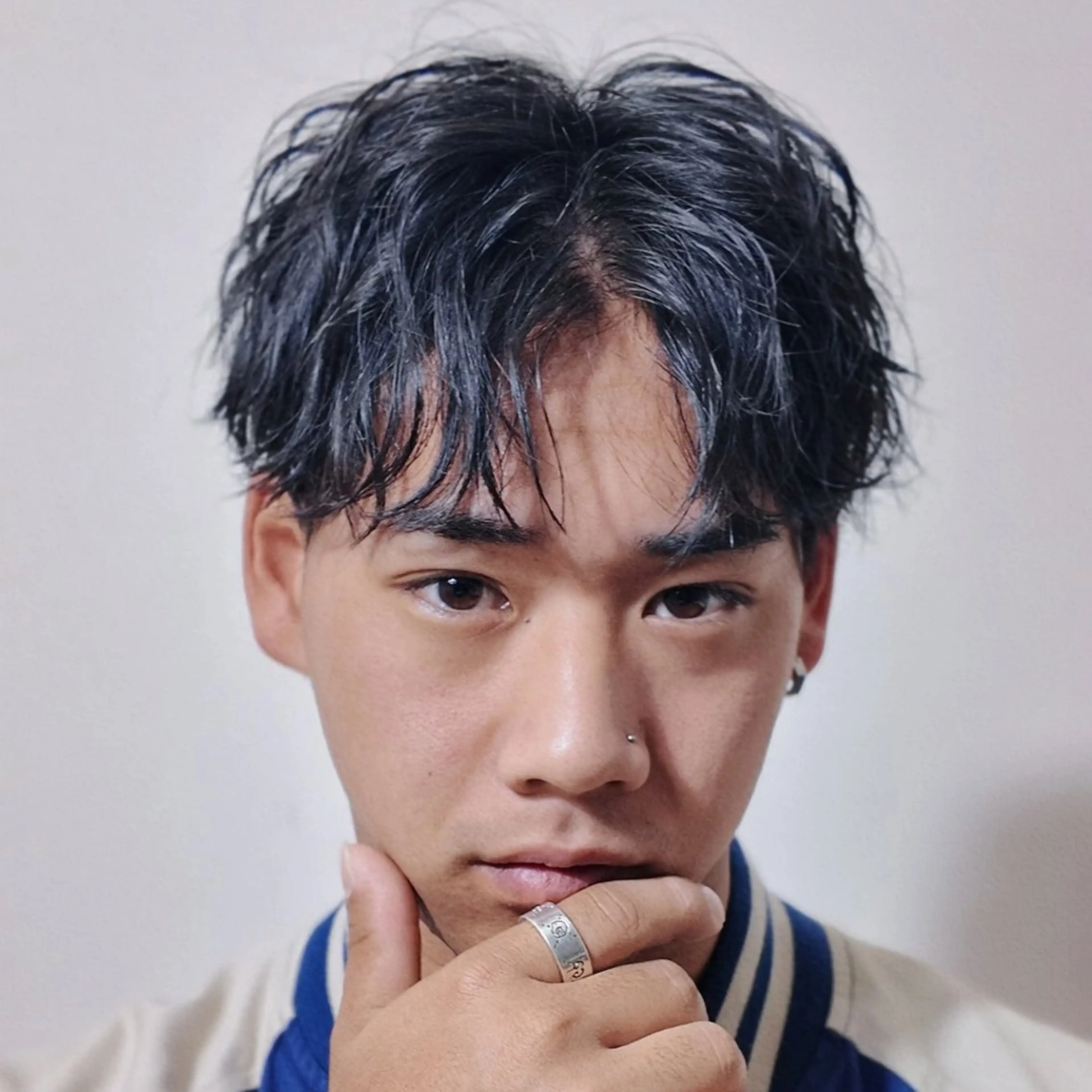 ショート パーマ メンズ SALOWIN名古屋Suite店所属・名古屋のメンズ特化 美容師/わたるのヘアスタイル