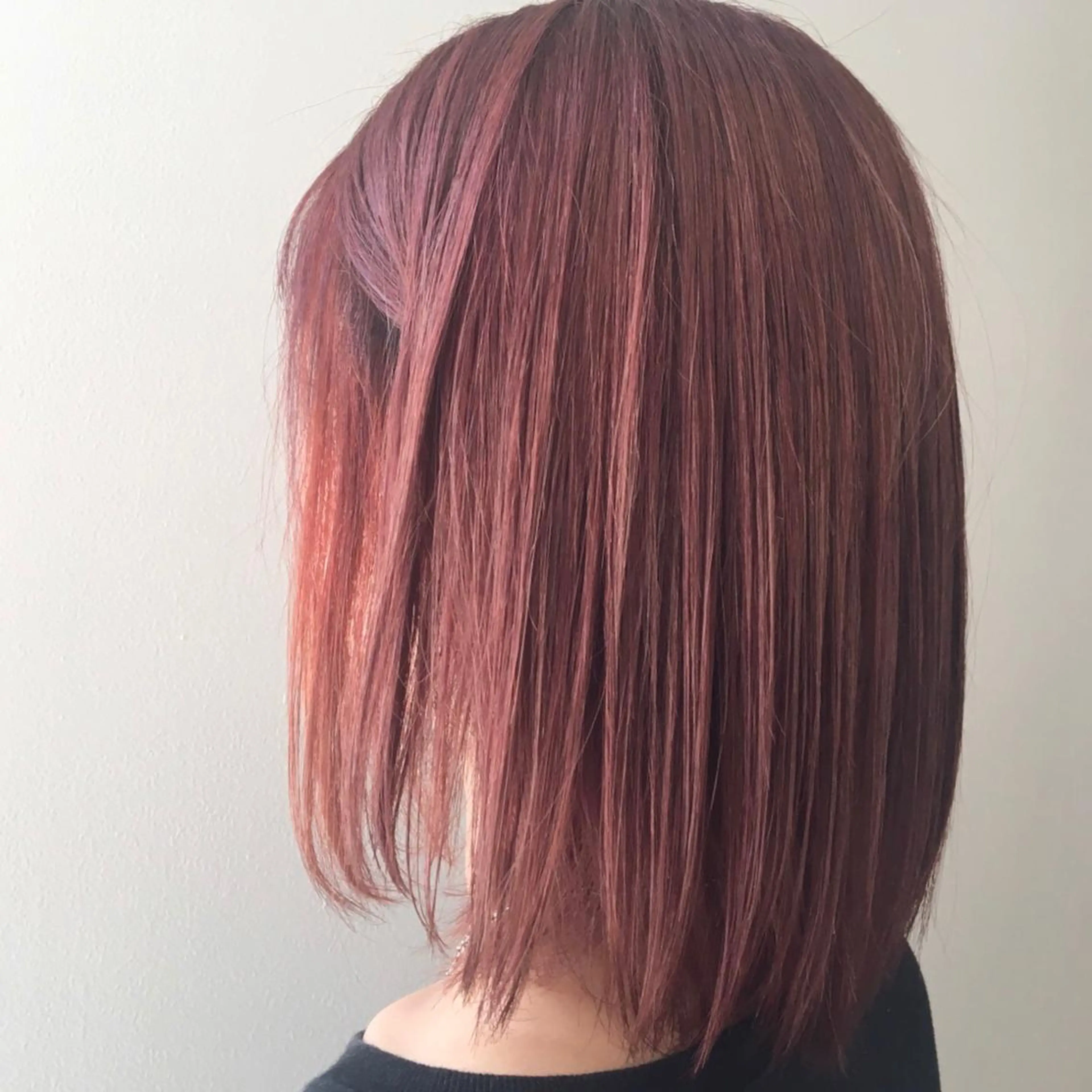 ミディアム カラー 暖色専門美容師🎀 お客様満足度◎のヘアスタイル