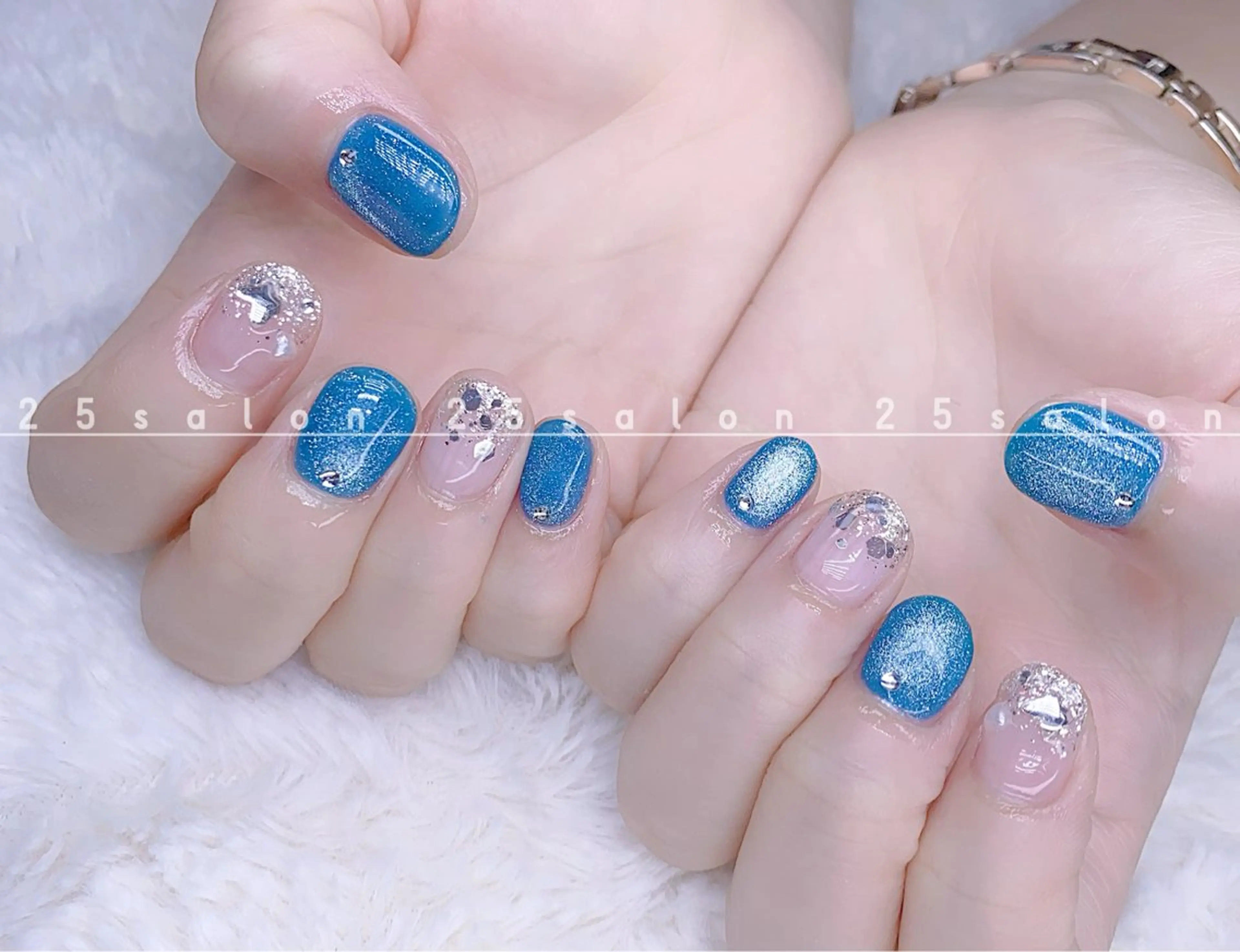 ネイル ジェルネイル 韓国ネイル ニュアンスネイル パラジェル ワンホンネイル 2 5のマツエク・マツパデザイン