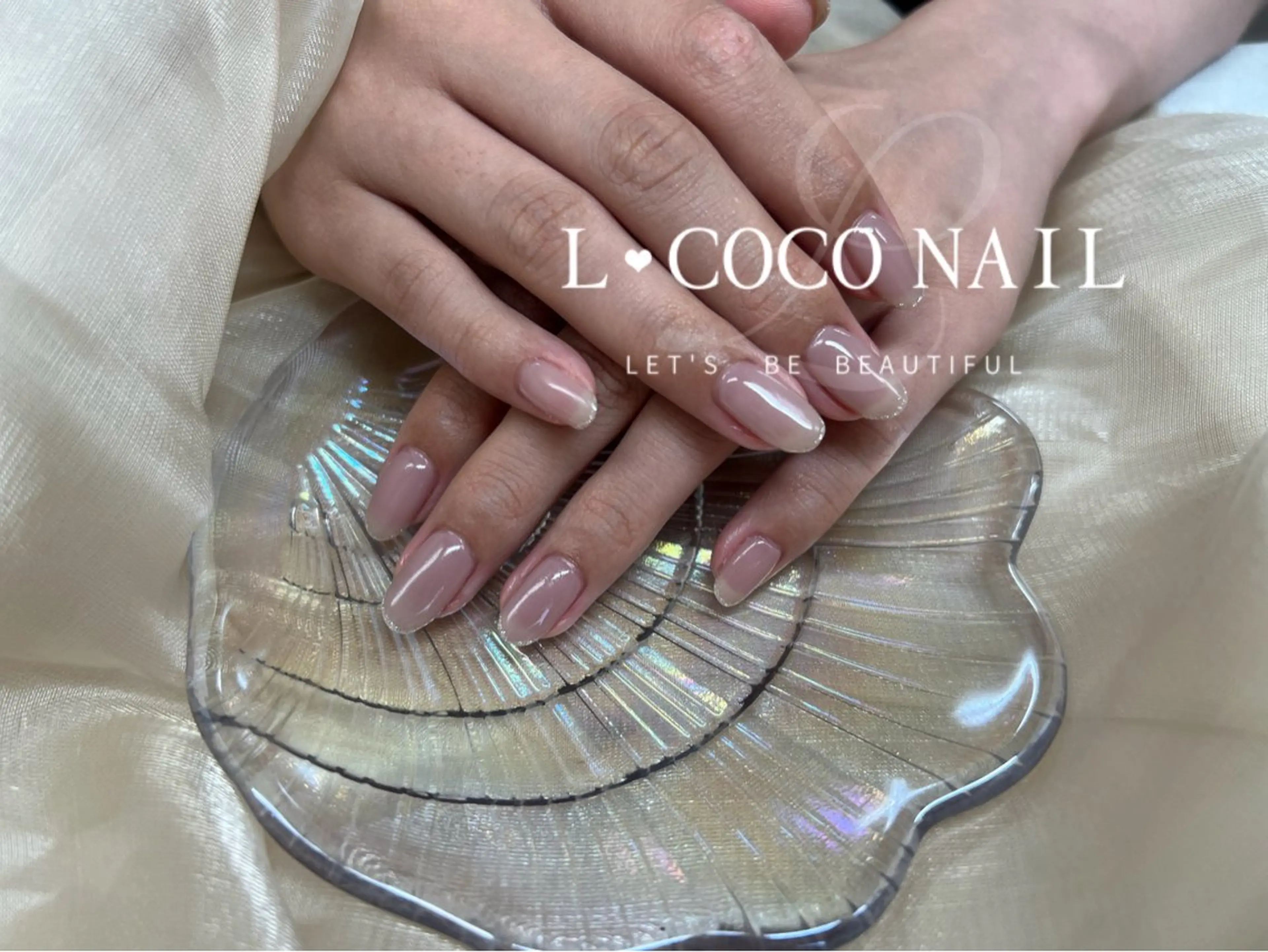 ネイル ラメ(グリッター) ワンカラーネイル L·COCO   Nail所属・L♡ COCO  nailのネイルデザイン
