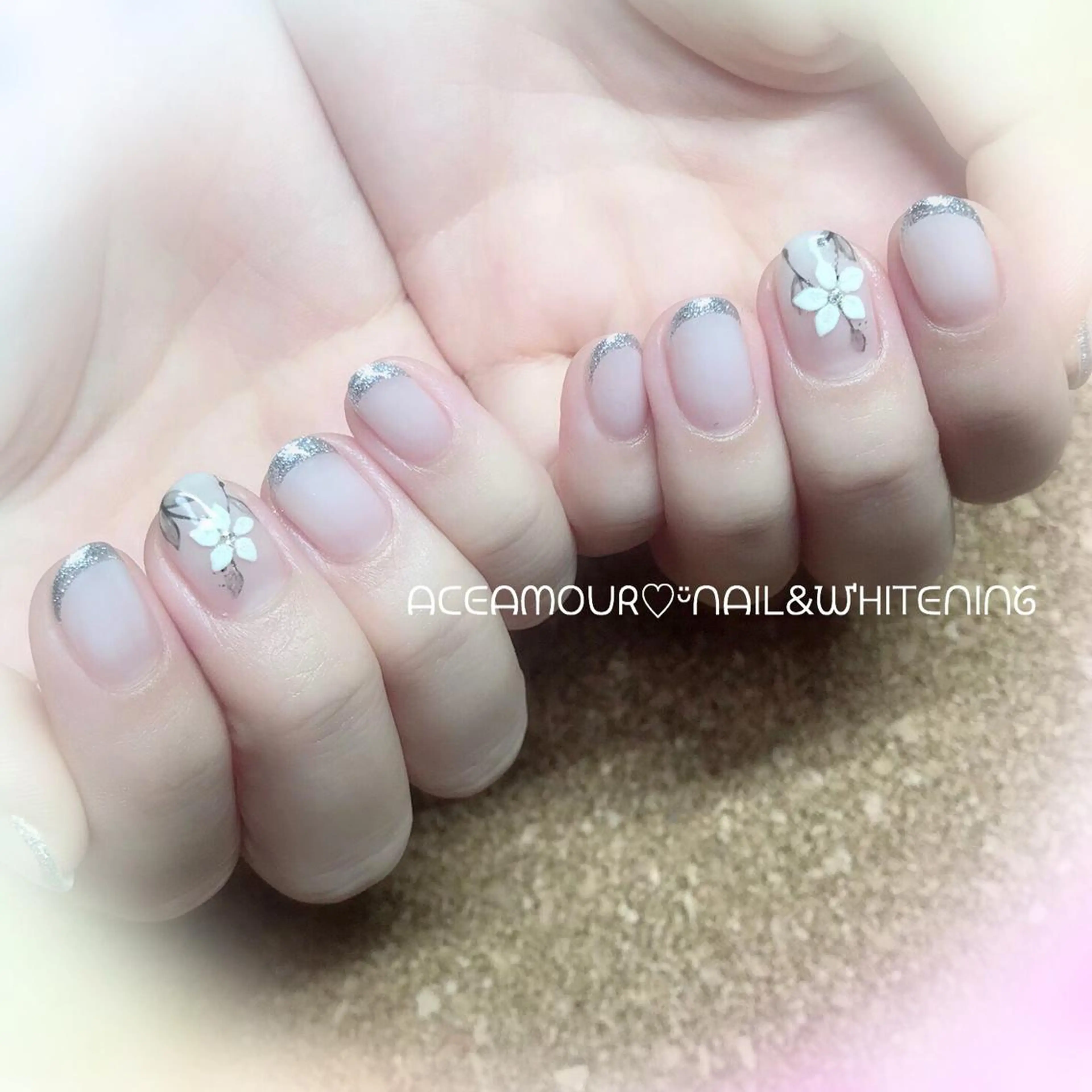 ネイル ネイル/耳つぼ /新ホワイトニングのネイルデザイン