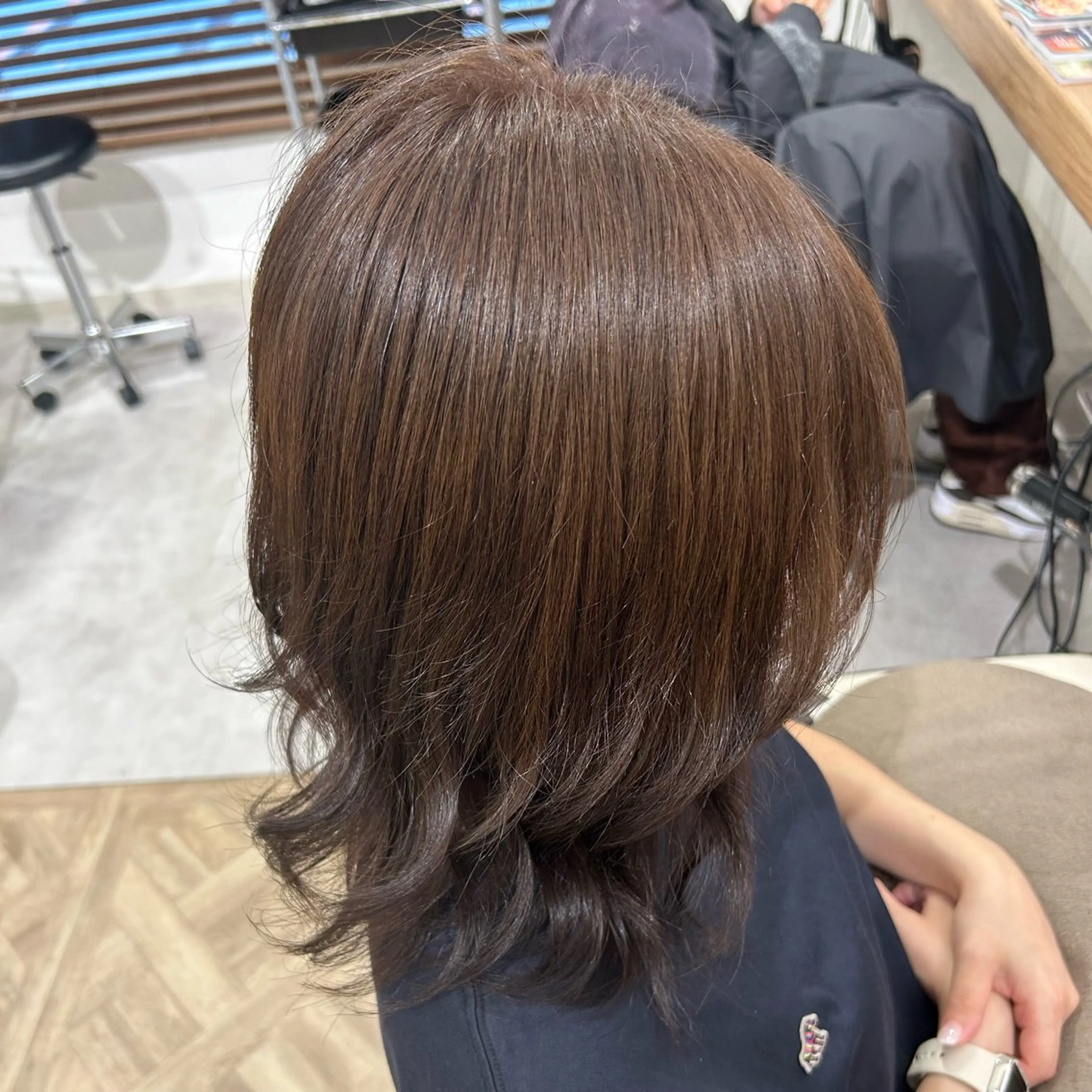 カラー ベージュカラー ヘアカラー 渡邊 玲来のヘアスタイル