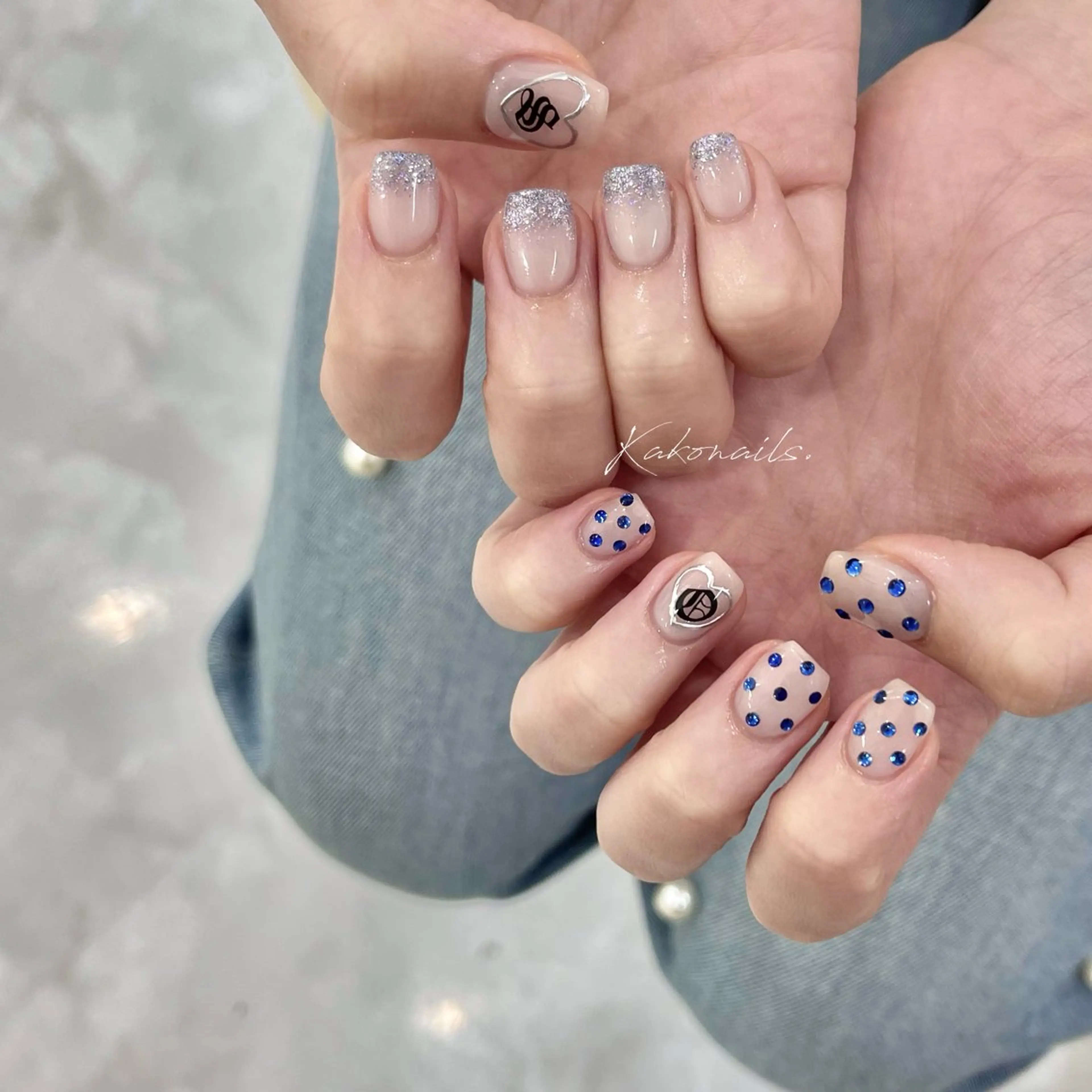 ネイル ハンドネイル フットネイル KAKO momo京橋のネイルデザイン