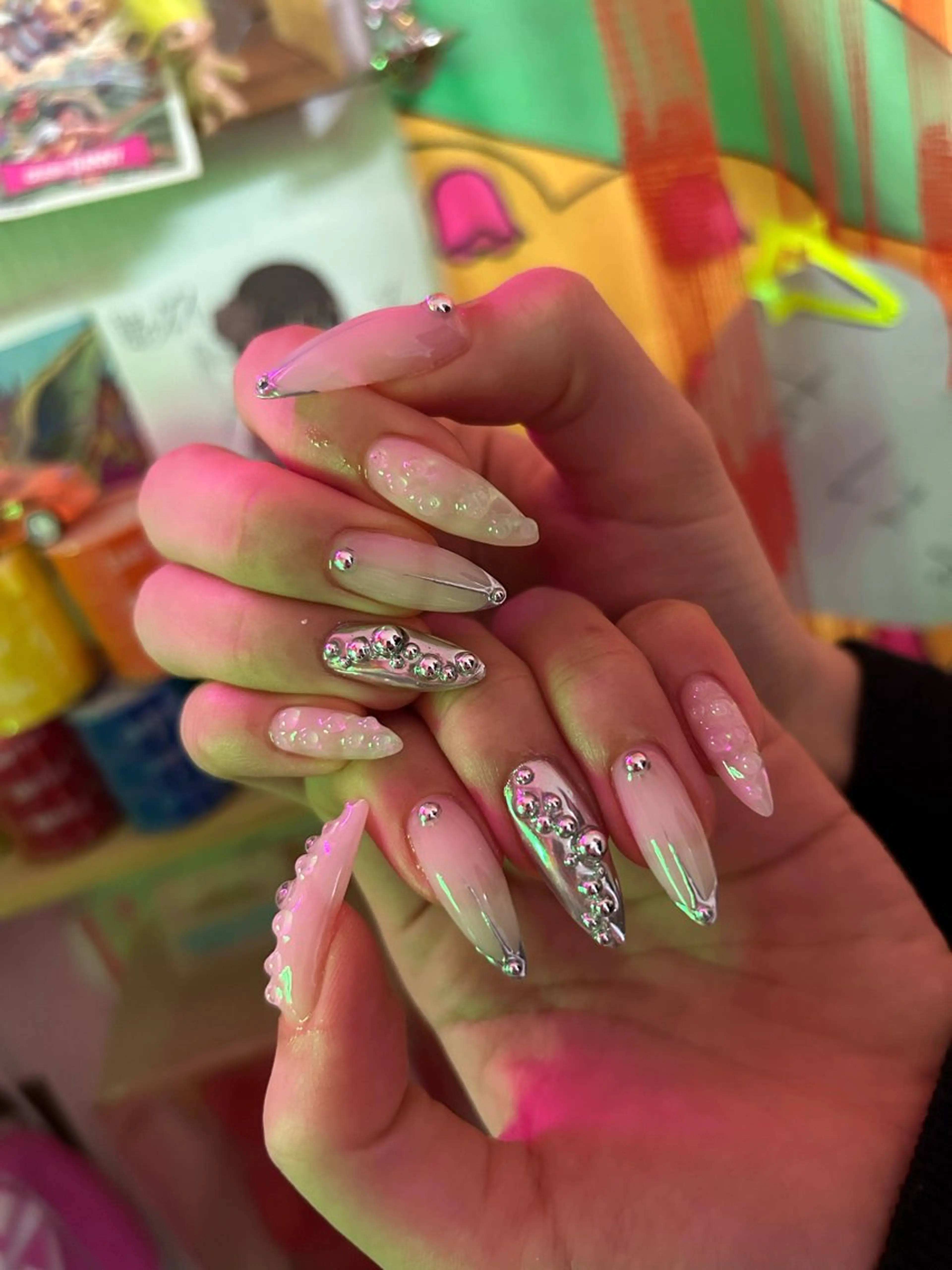 ネイル 福の爪 🍒福山千晴のネイルデザイン