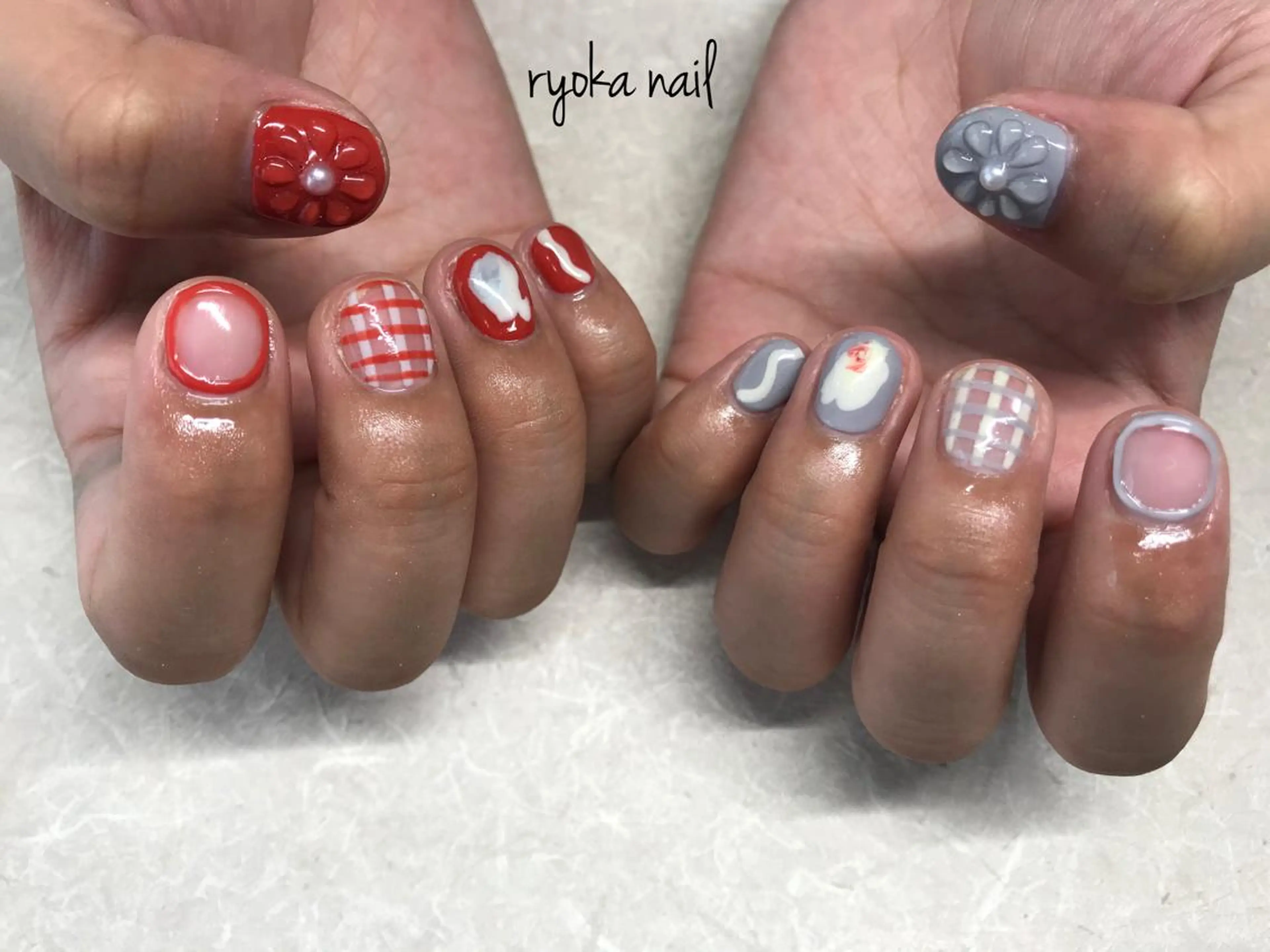 ネイル Twinklenail所属・ryoka nailのネイルデザイン