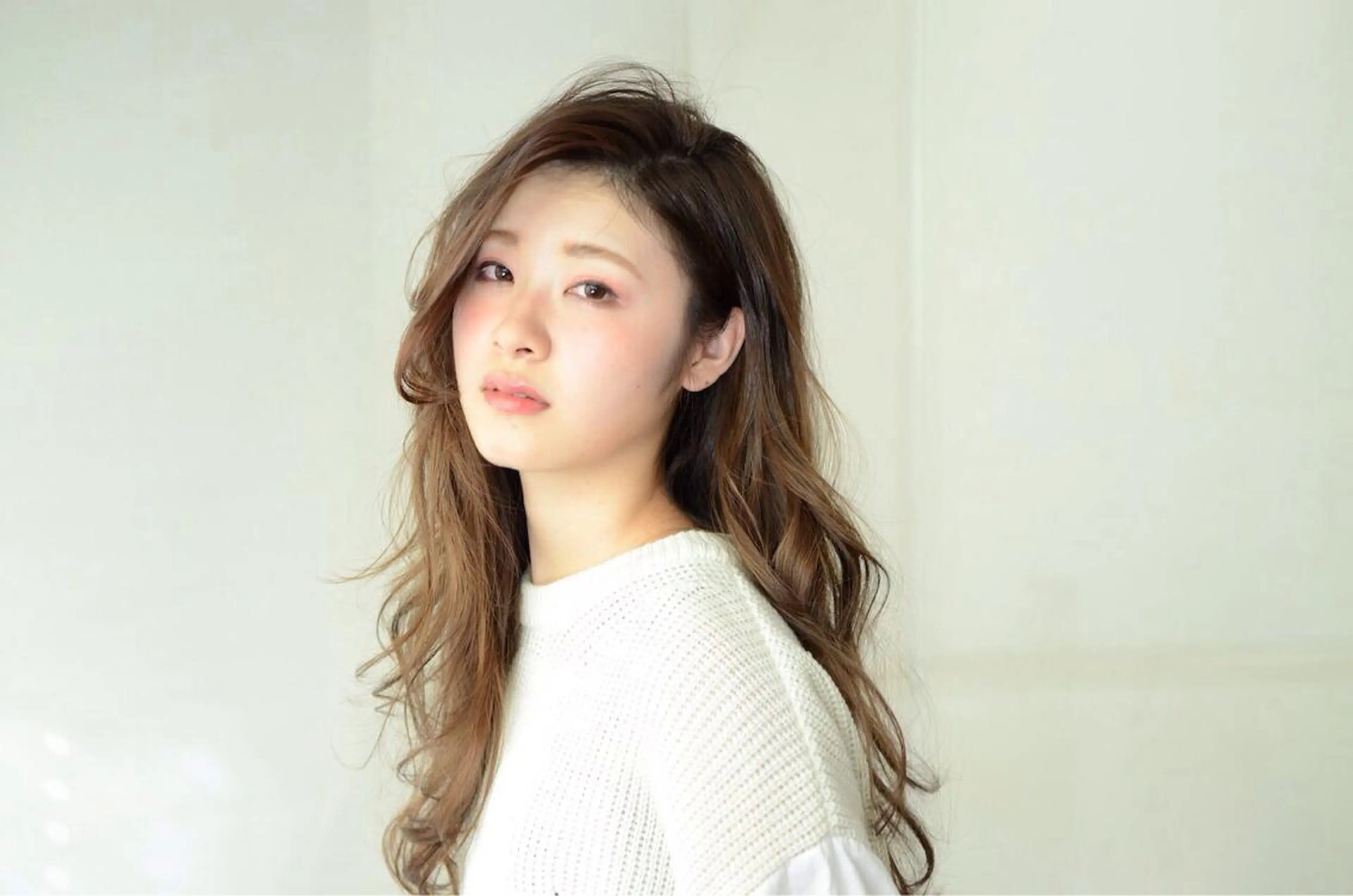 ロング カラー ヘアアレンジ rasiku所属・Yamazaki Naokoのマツエク・マツパデザイン