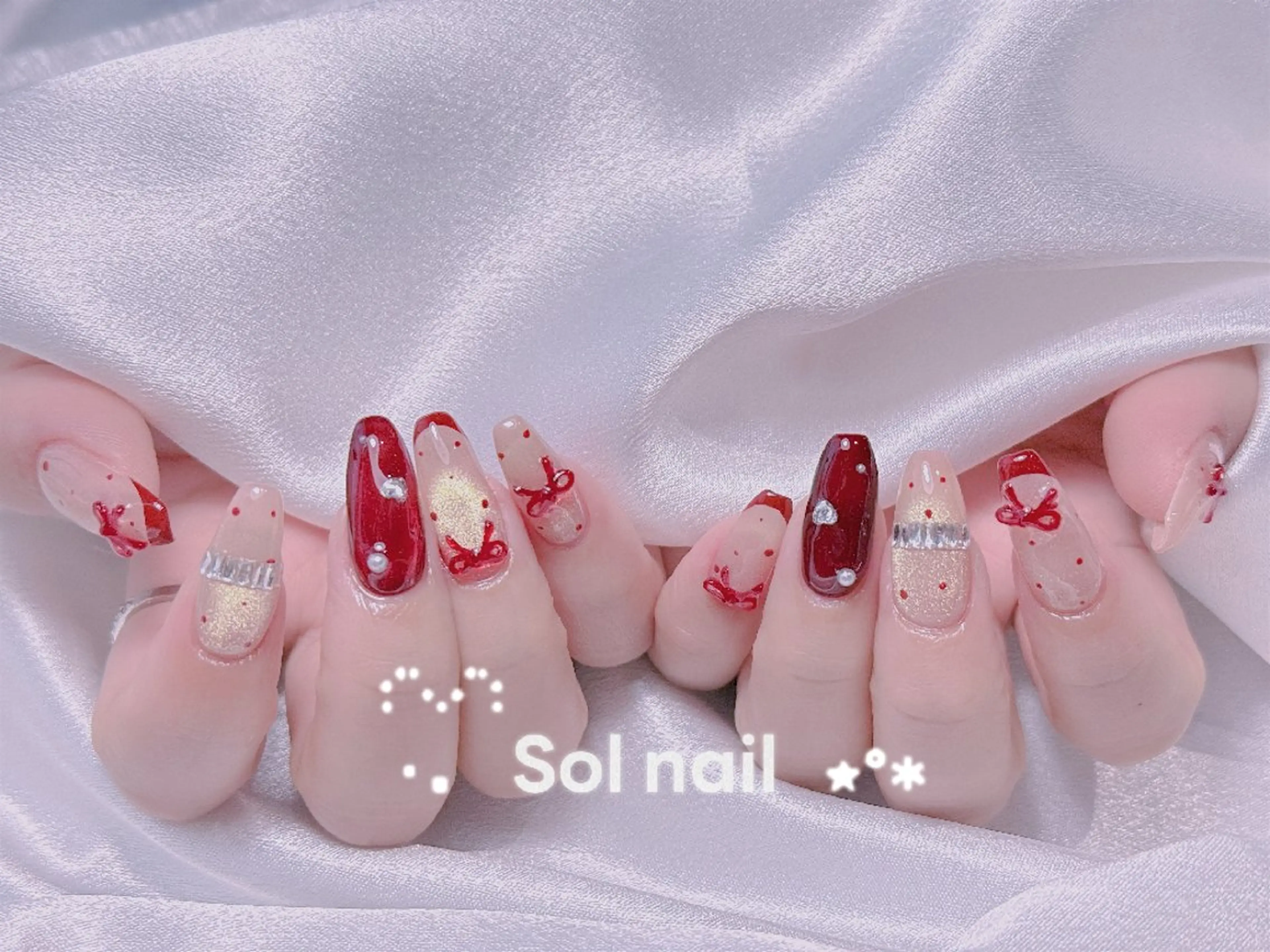 ネイル ハンドネイル ハンドケア パラジェル＆フィルイン取り扱いサロンSol Nail所属・Sol Nail ミネのネイルデザイン